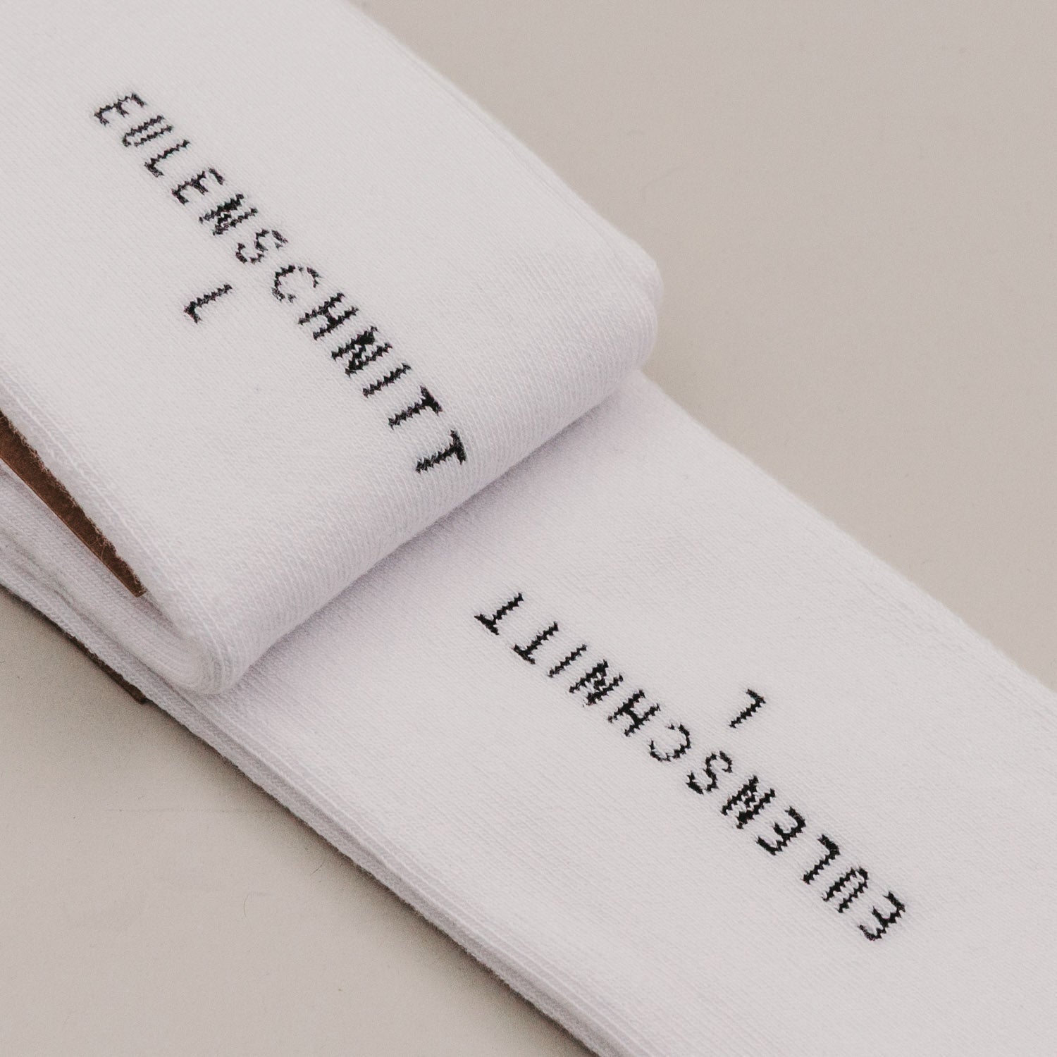Chaussettes "Mr" blanches 43-46 - Eulenschnitt