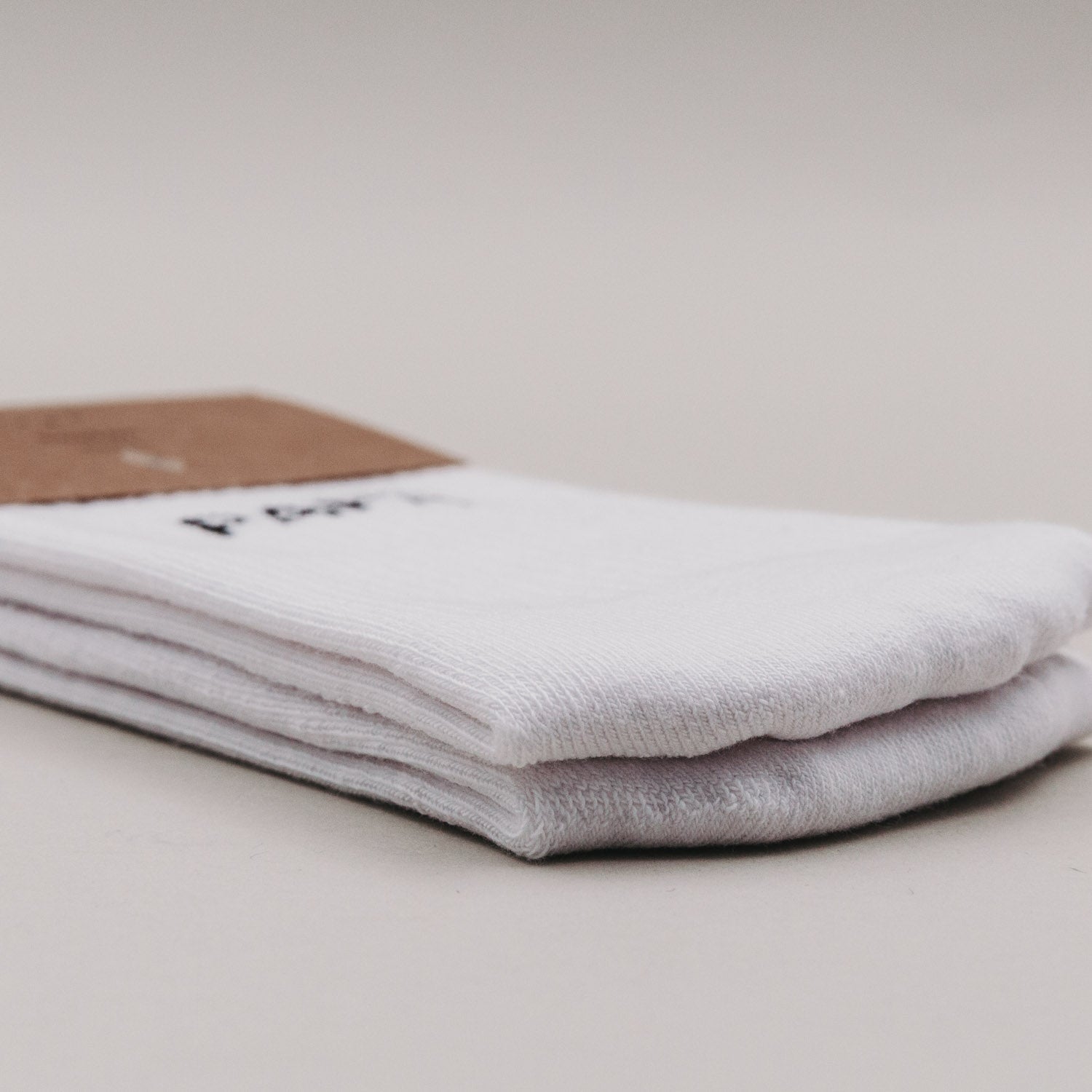 Socken "Papa" weiss 43–46 - Eulenschnitt