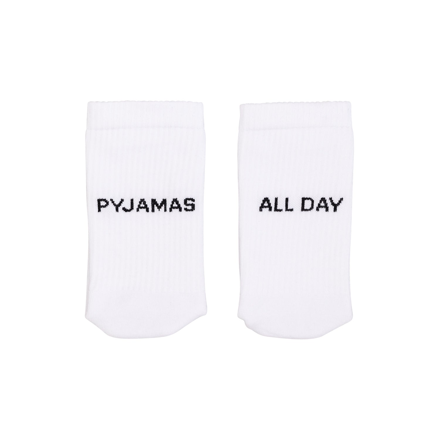 Socken "Pyjamas all day" weiss 39–42 - Eulenschnitt (Bild 2)