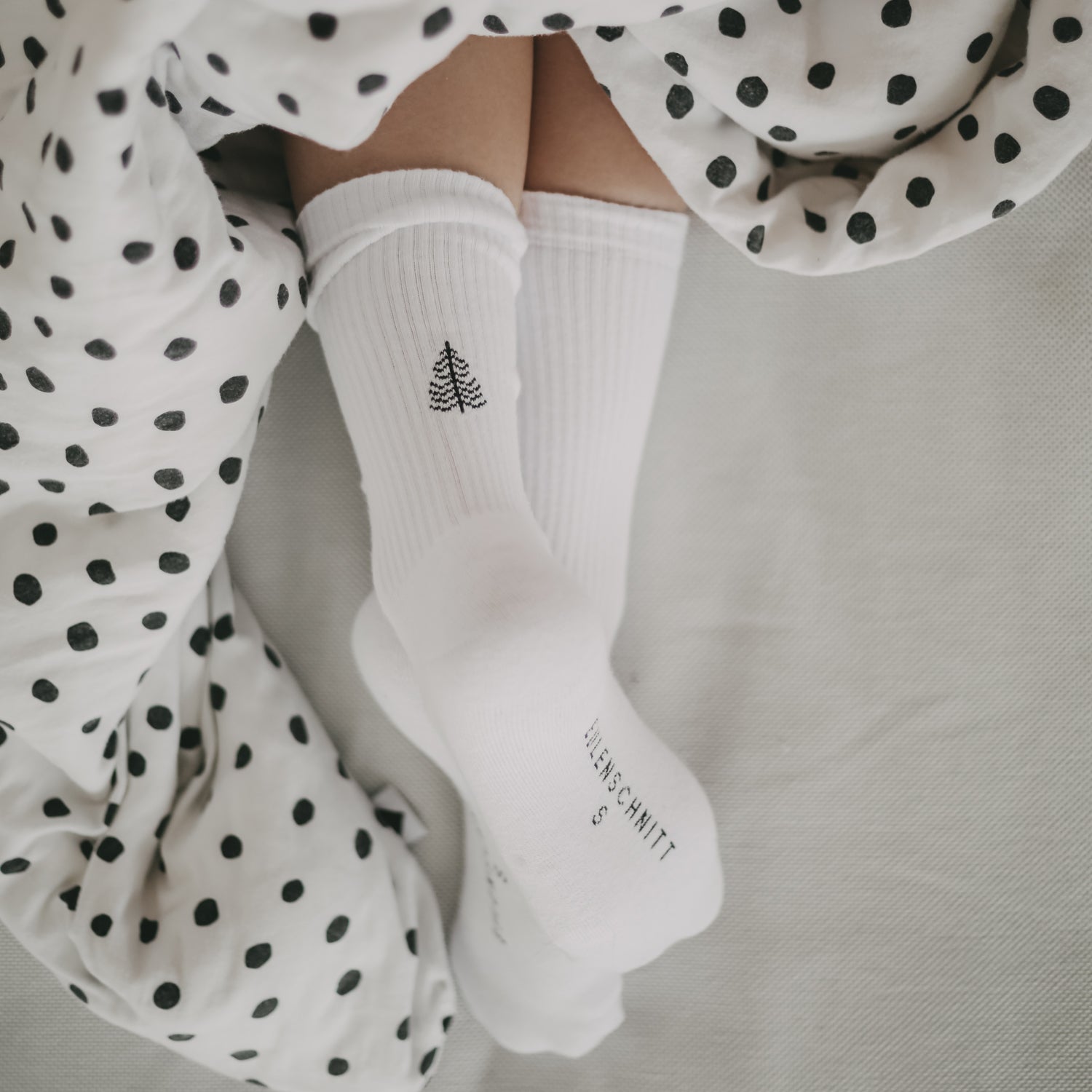 Chaussettes sapin blanc 43-46 - Eulenschnitt