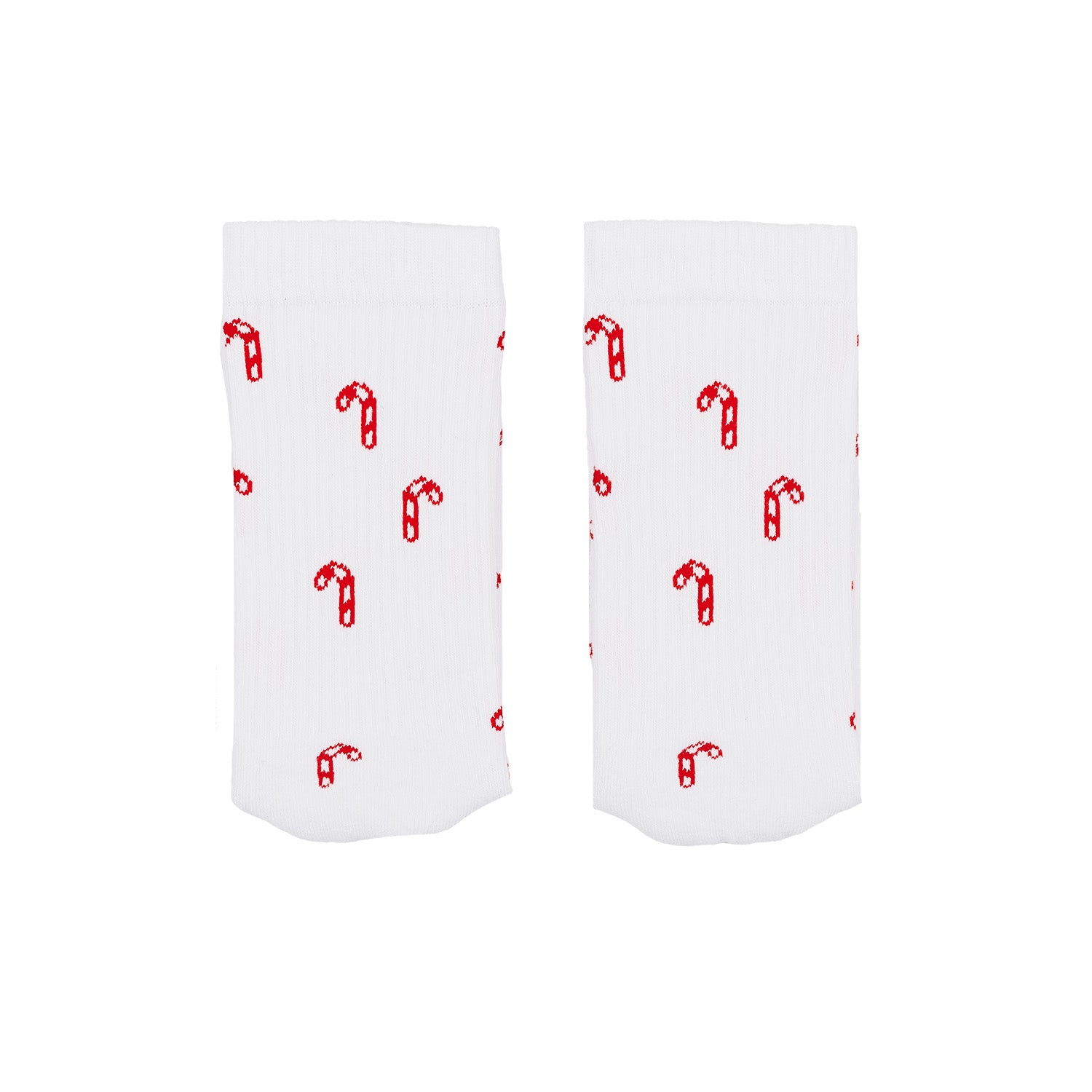 Socken Zuckerstange weiss 39–42 - Eulenschnitt