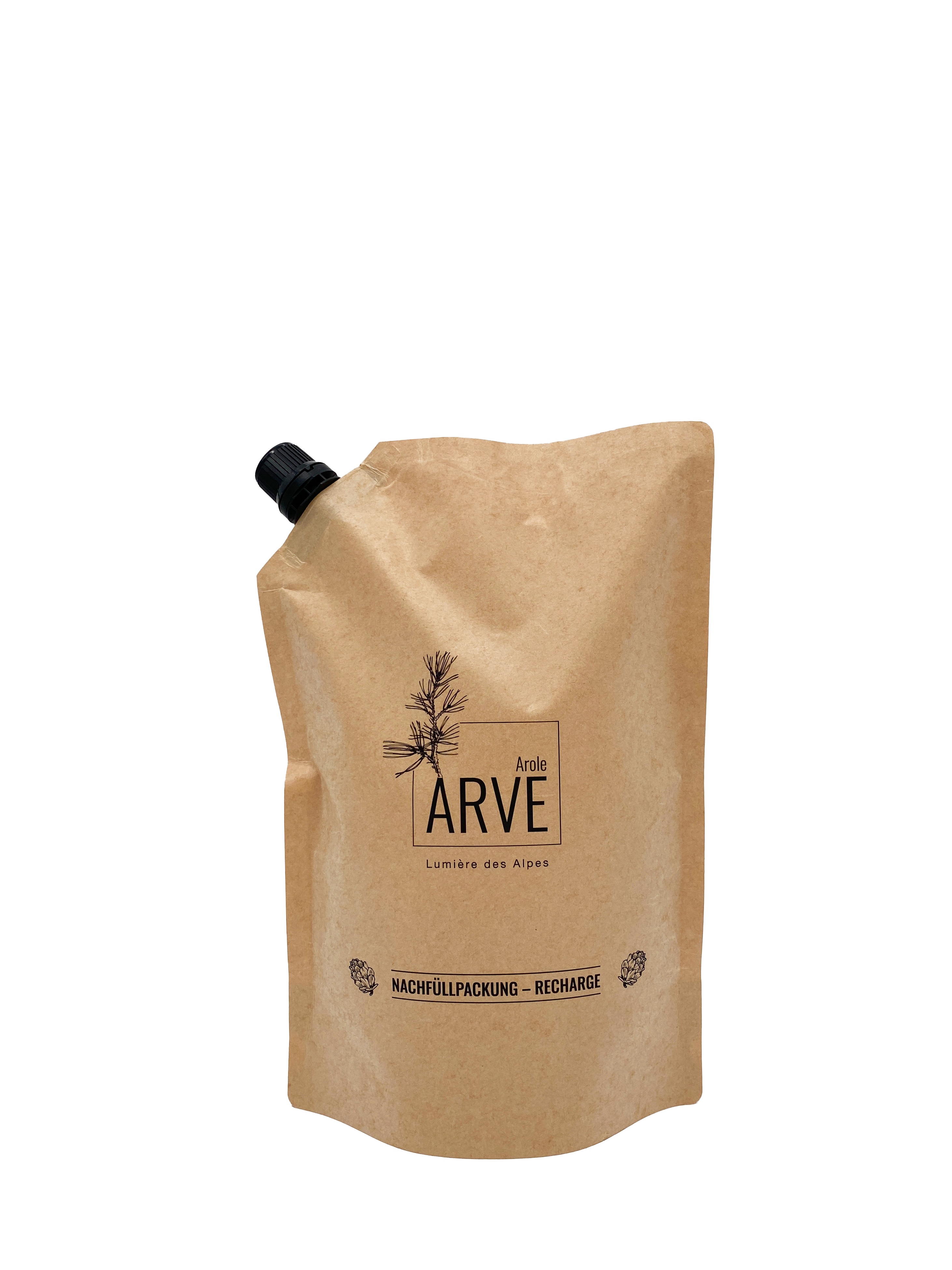 Spa Alpina – Flüssigseife Arve 1000ml Refill - Lumière des Alpes