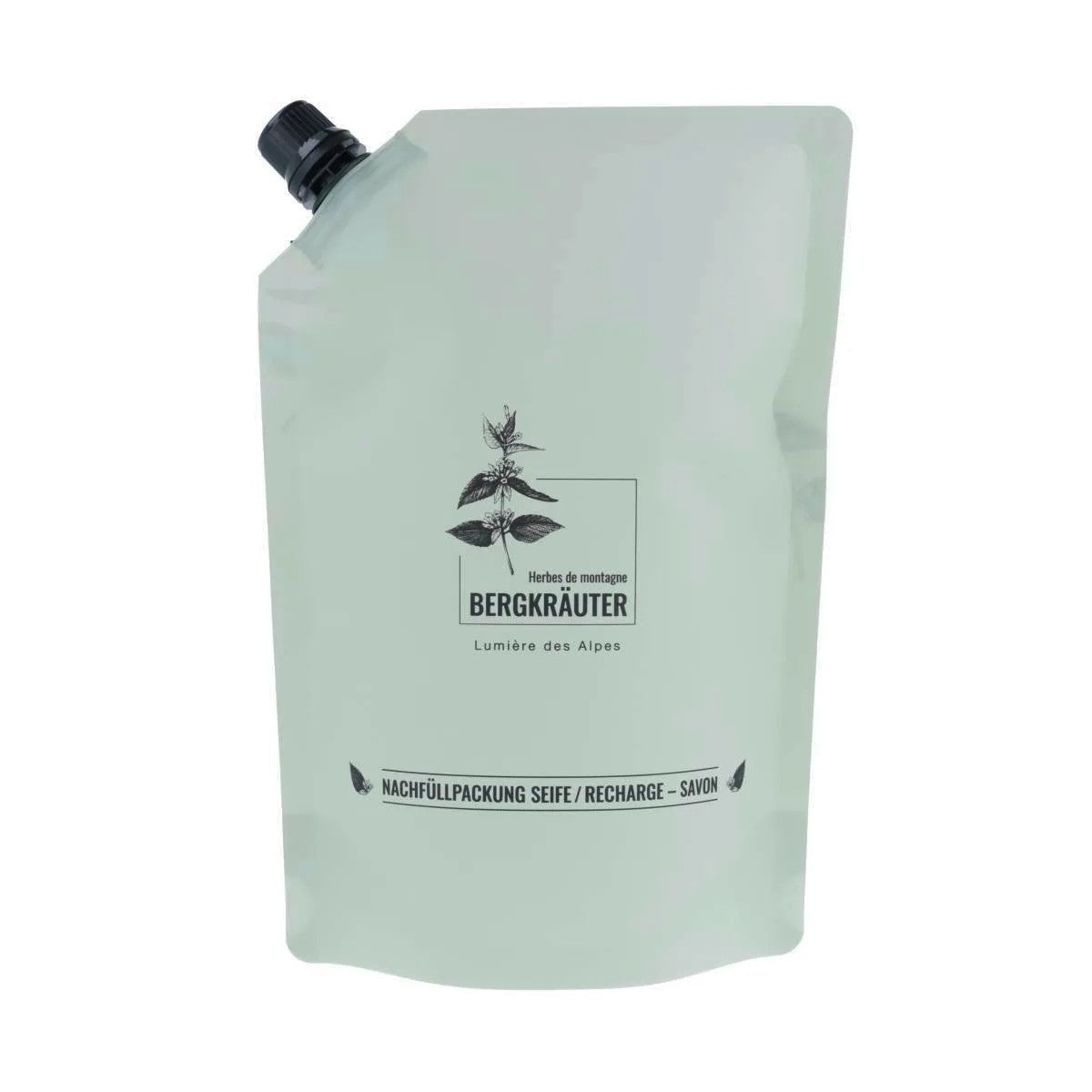 Spa Alpina – Flüssigseife Bergkräuter 1000ml Refill - Lumière des Alpes