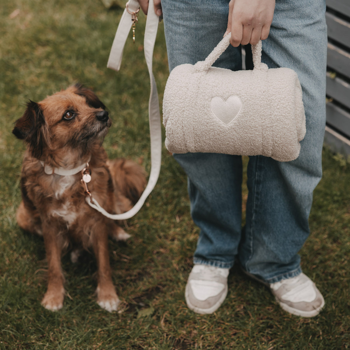 Couverture pour chien coeur crème petite - Eulenschnitt (Image 4)