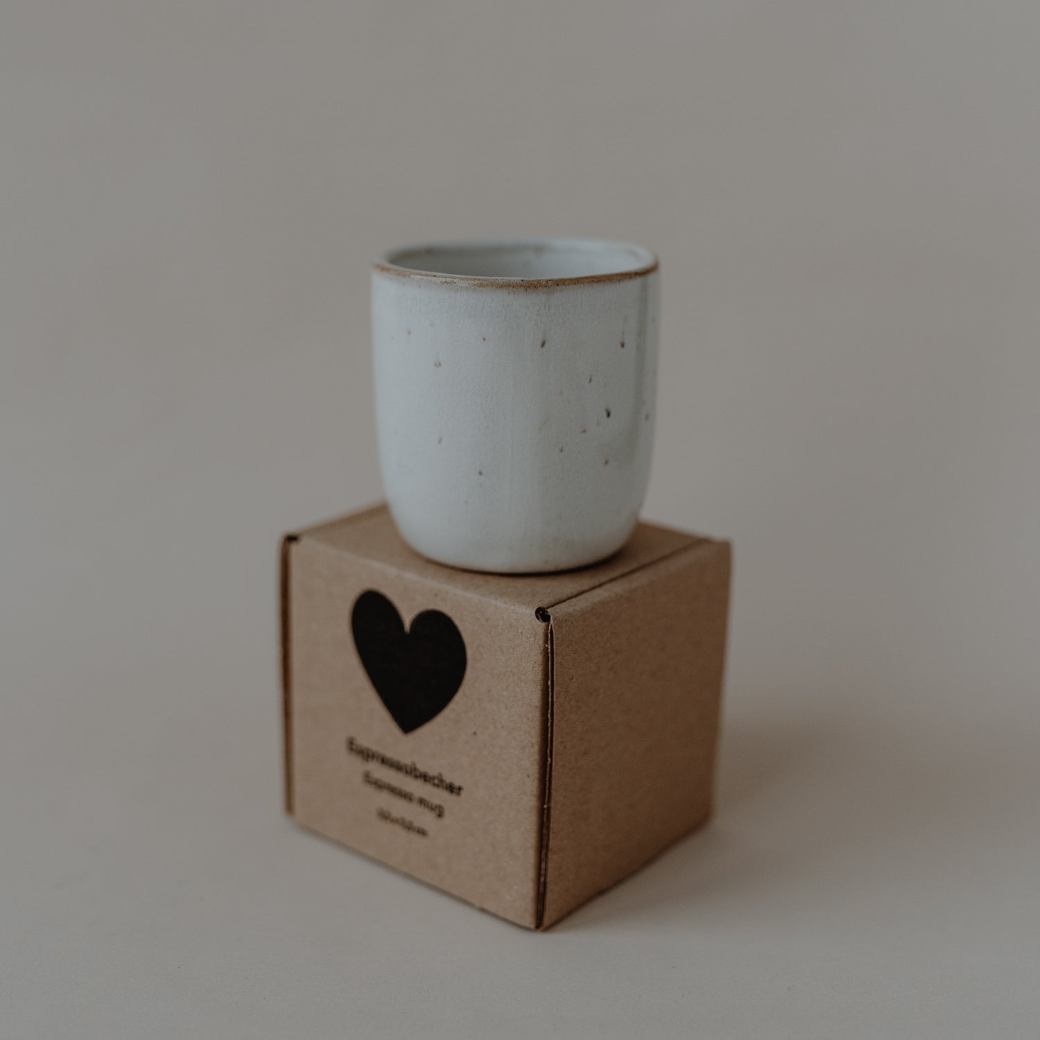 Stoneware Espresso mug "Calma" - handmade - Eulenschnitt