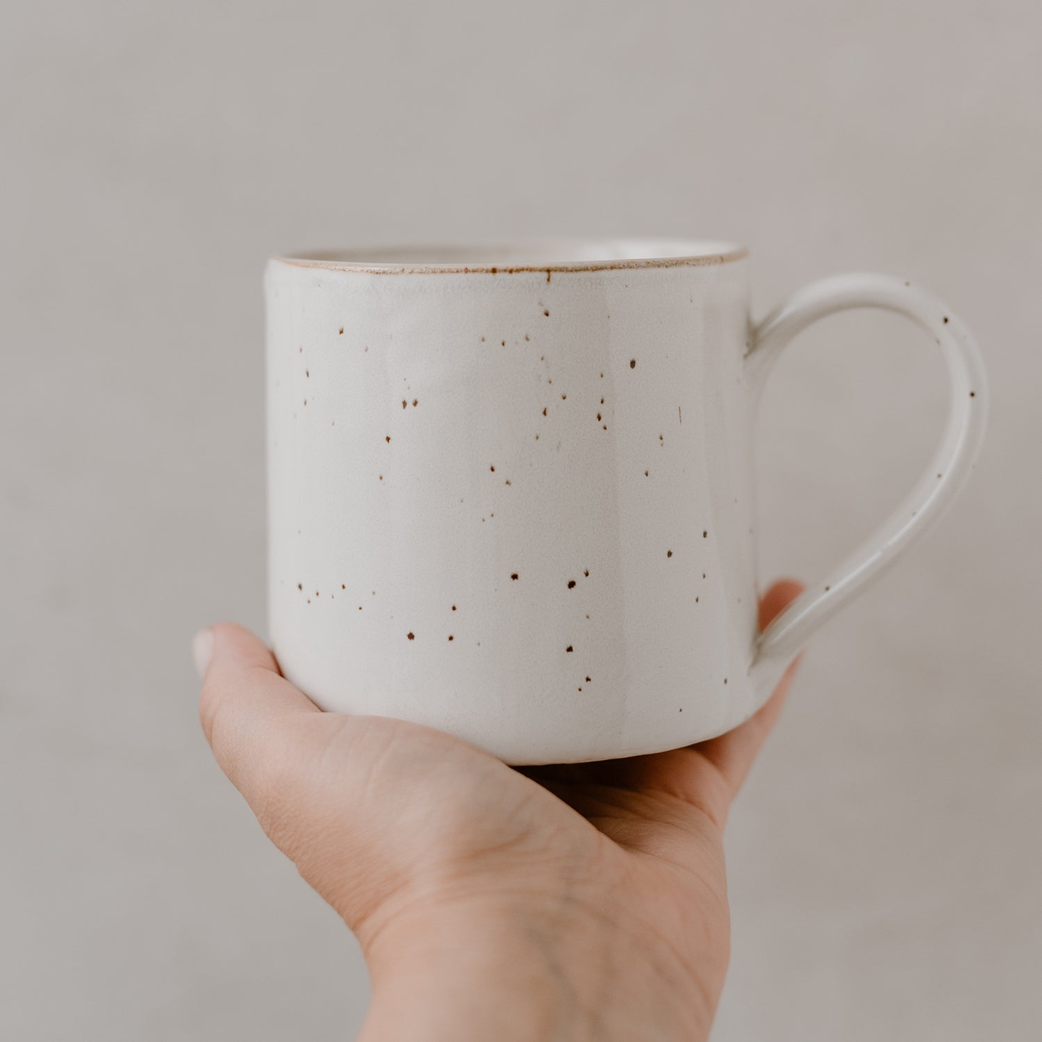 Stoneware cup "Calma" large - handmade - Eulenschnitt