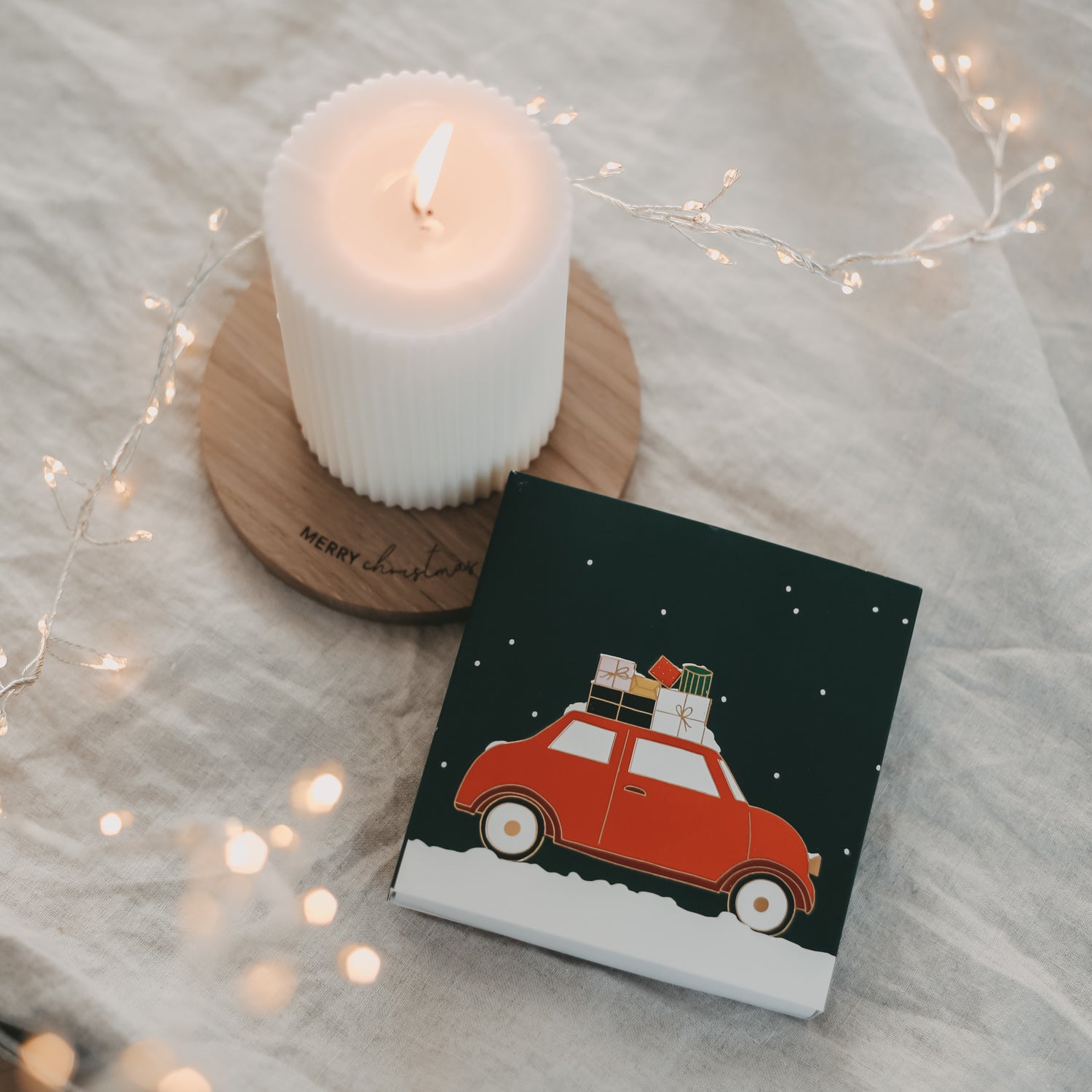 Streichhölzer "Christmas Car" - Eulenschnitt