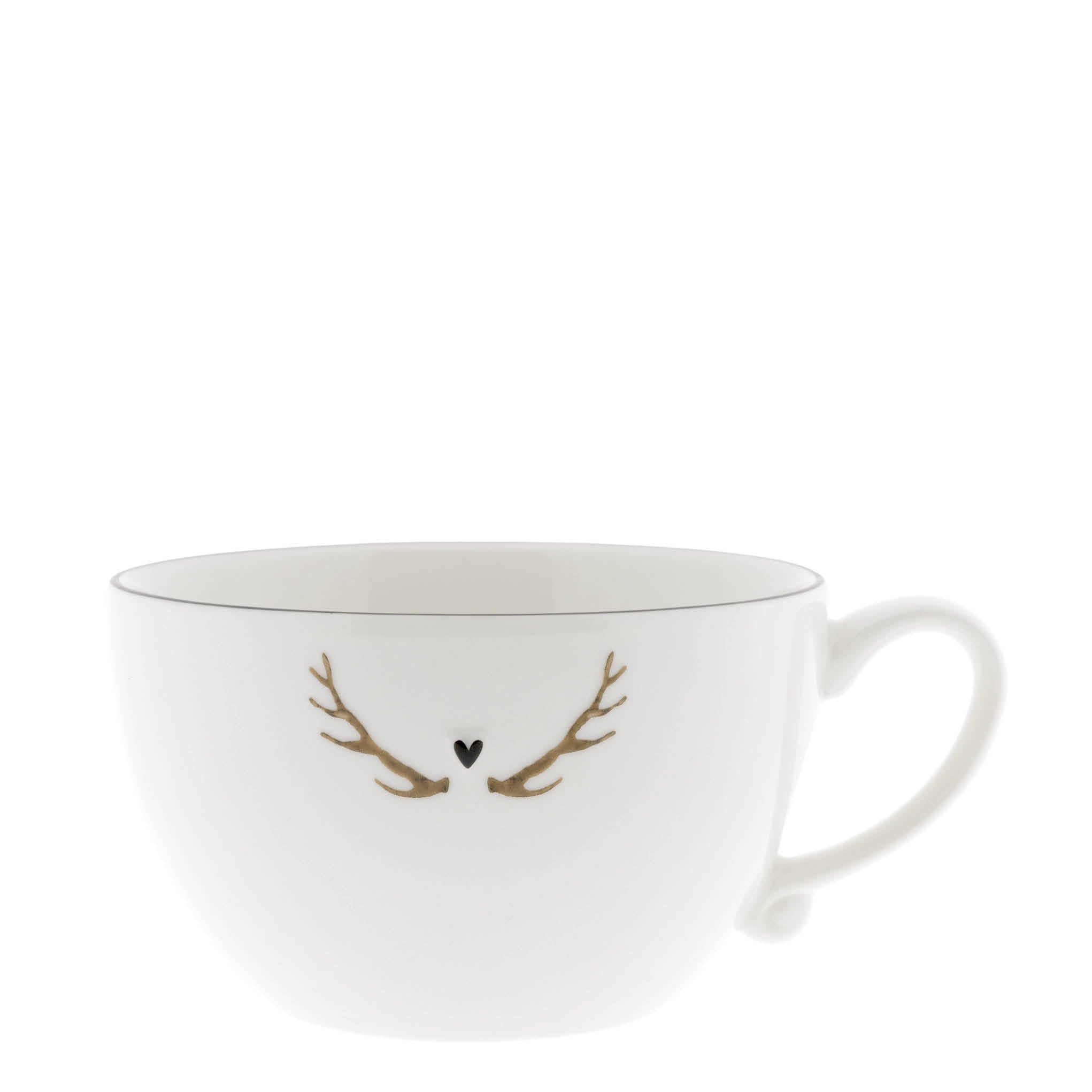 Suppentasse "deer" klein caramel - Bastion Collections