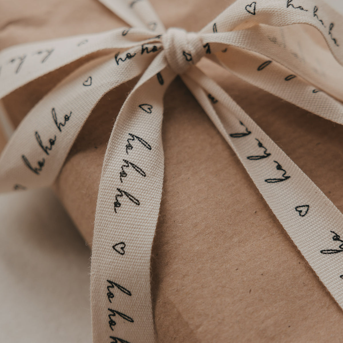 Gift ribbon "Ho ho ho" 5m - Eulenschnitt (Image 3)