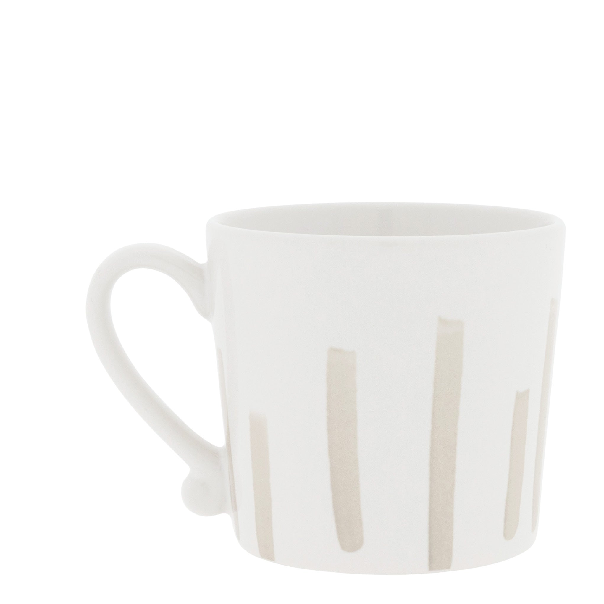 Tasse "big stripes" beige - Bastion Collections