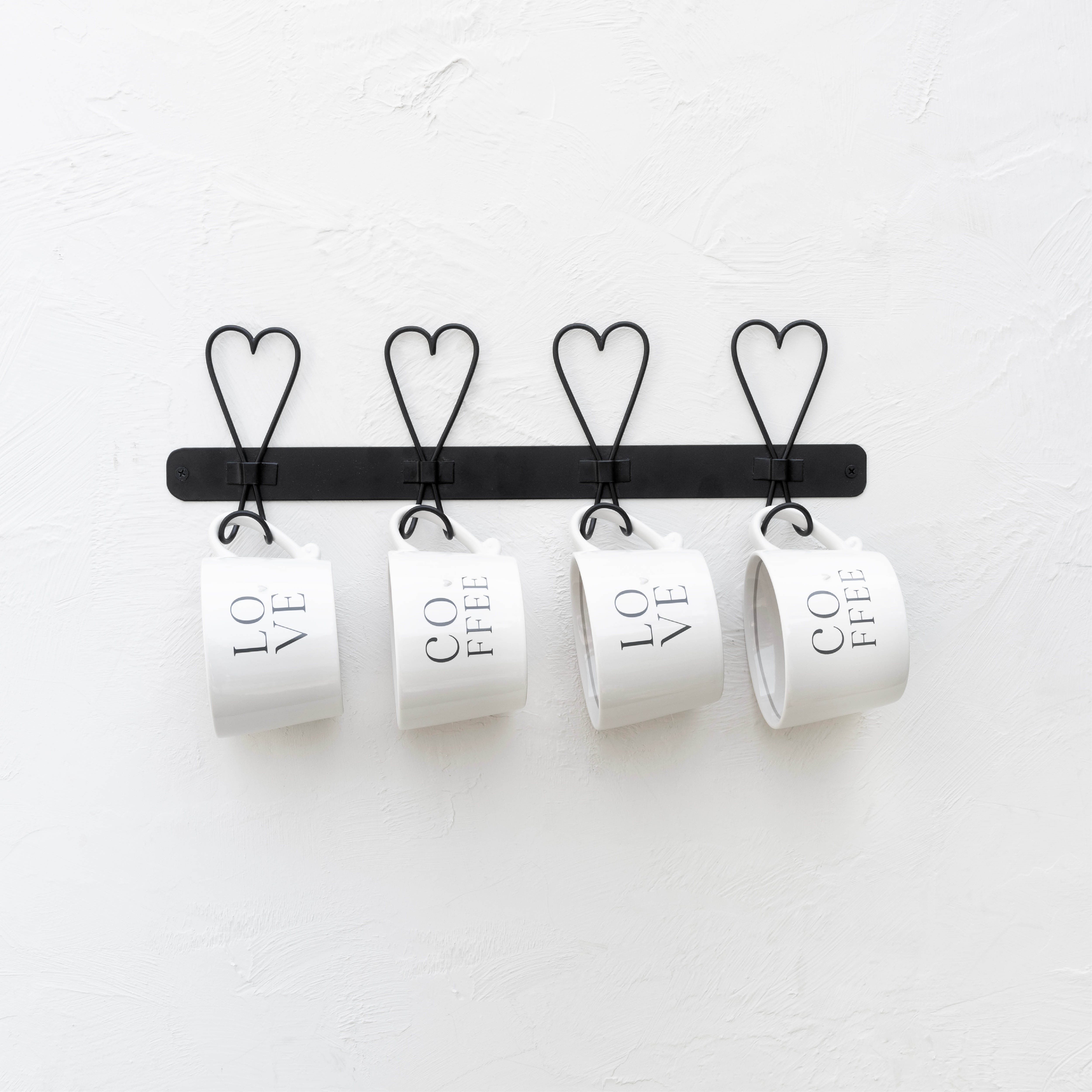 Tasse "COFFEE" gross beige - Bastion Collections
