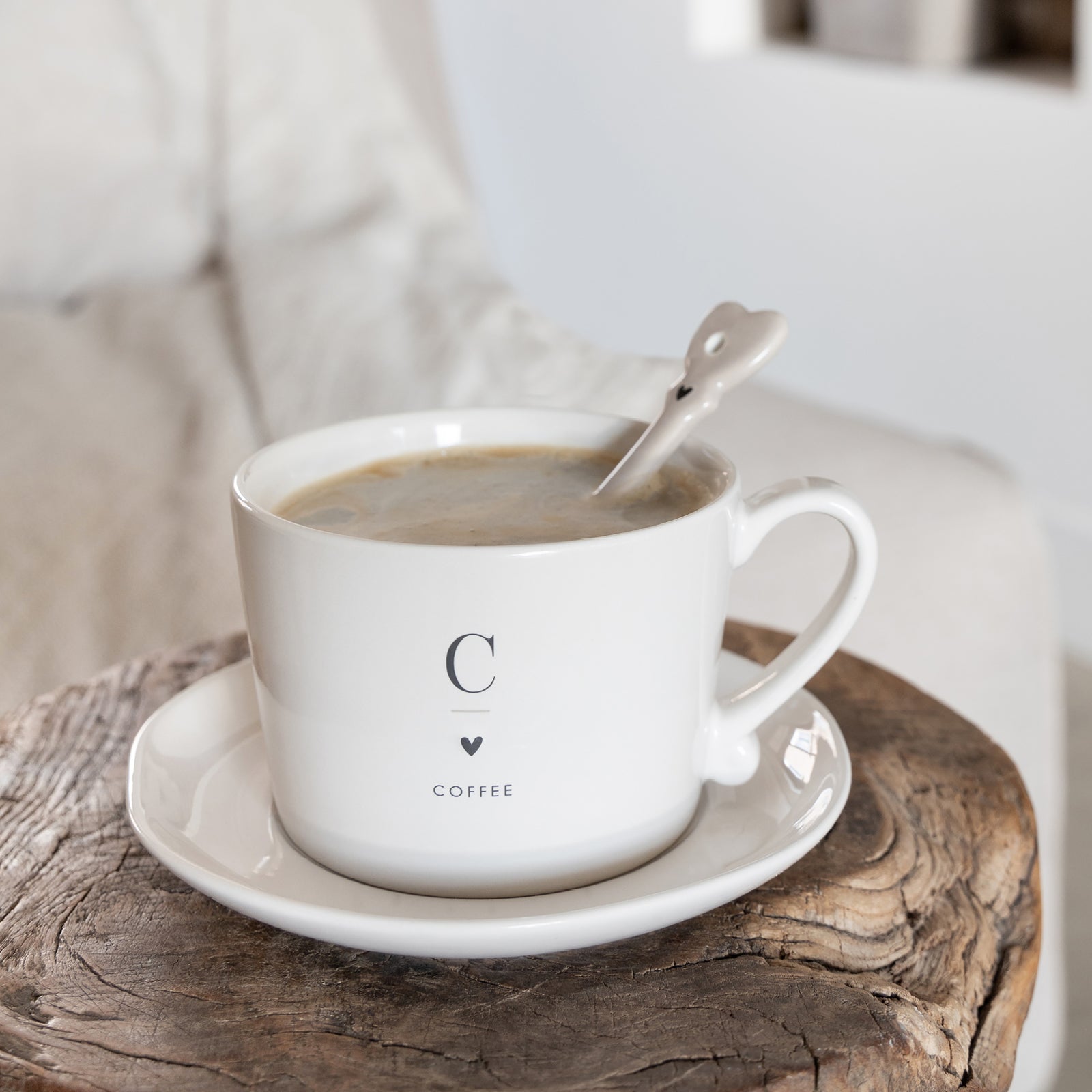 Cup "Coffee" big black - Bastion Collections