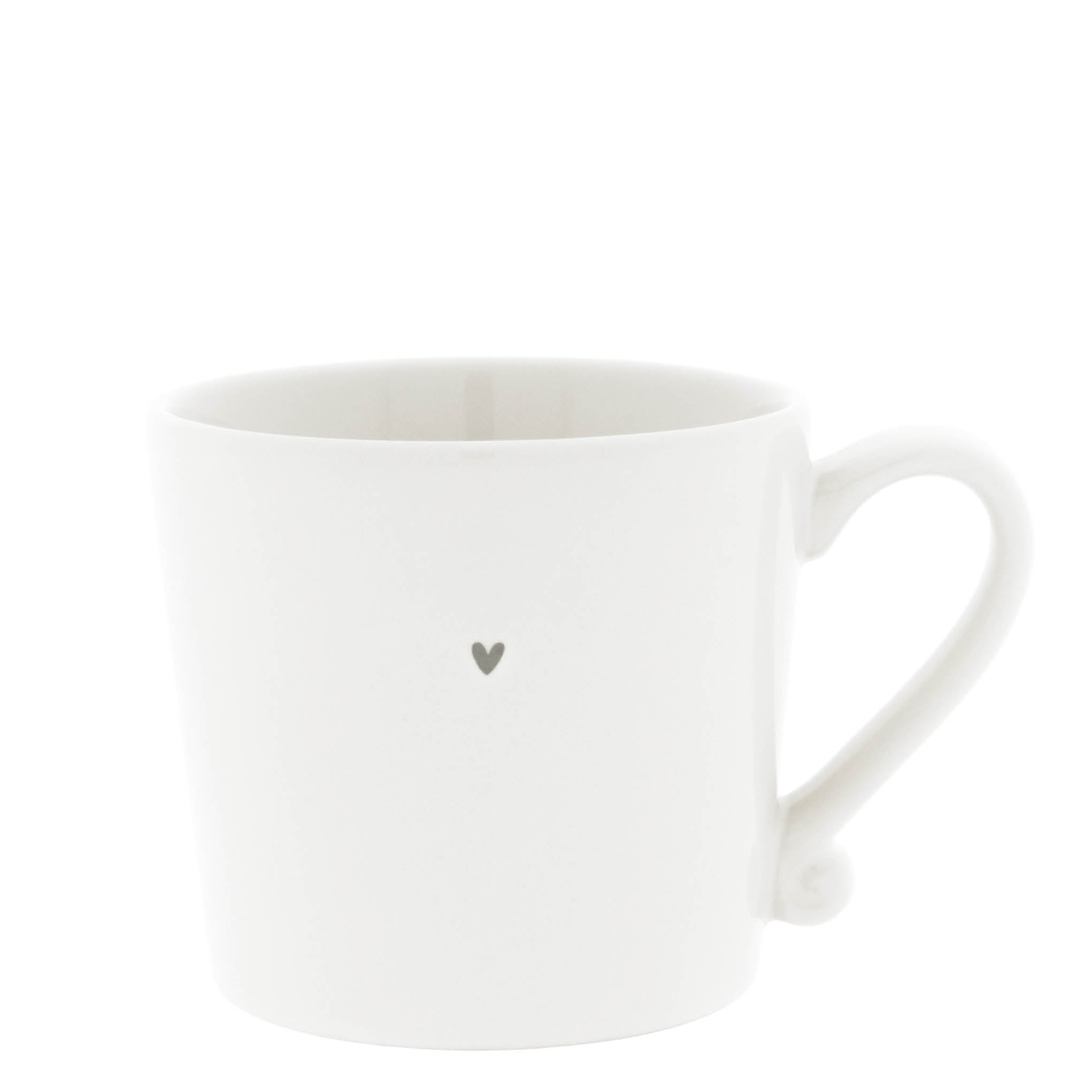 Tasse "heart" grau - Bastion Collections