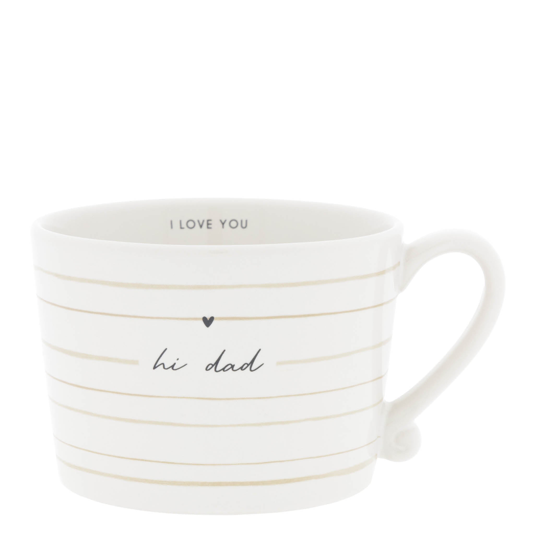 Tasse "hi dad" gross natural - Bastion Collections
