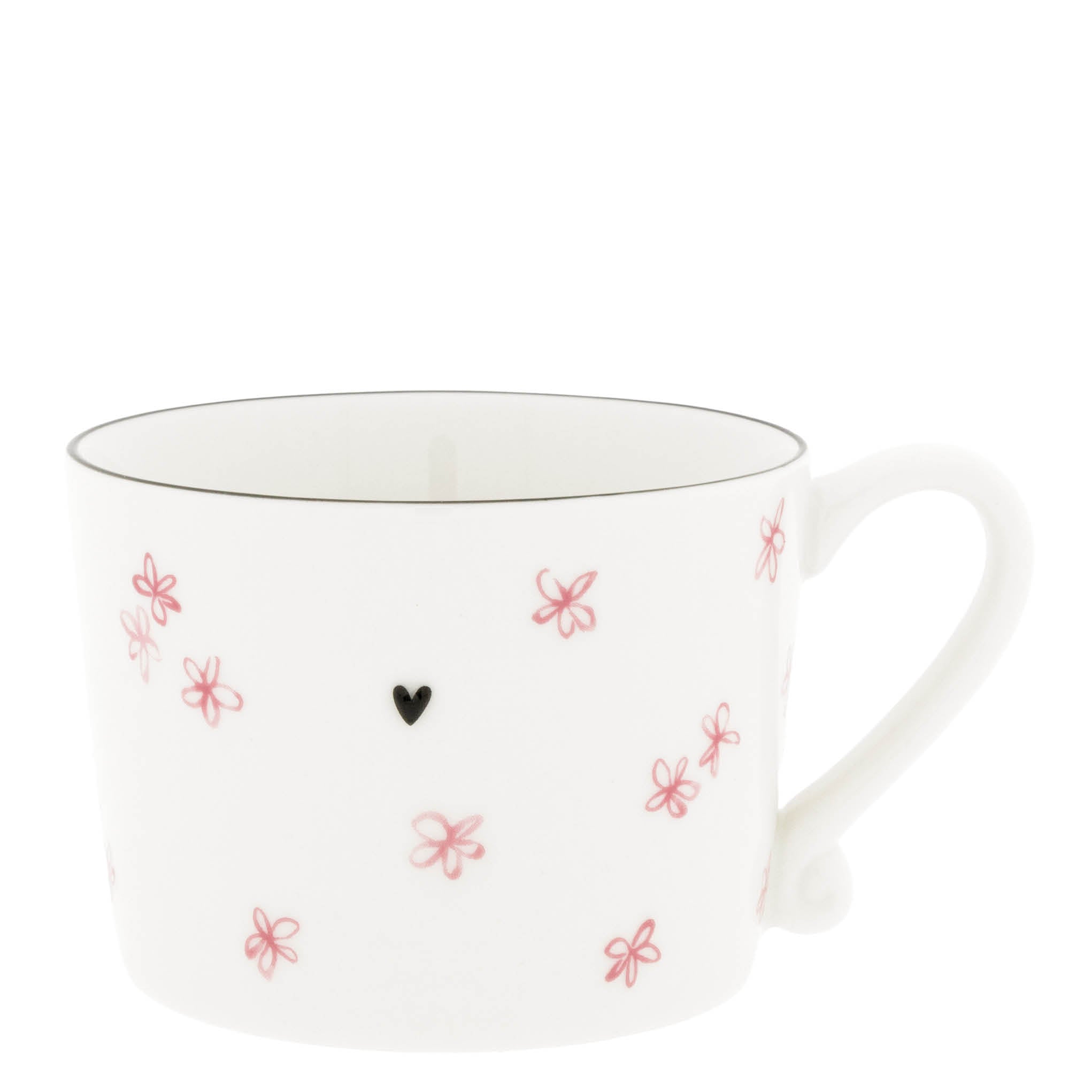 Tasse "little flowers" gross rose - Bastion Collections