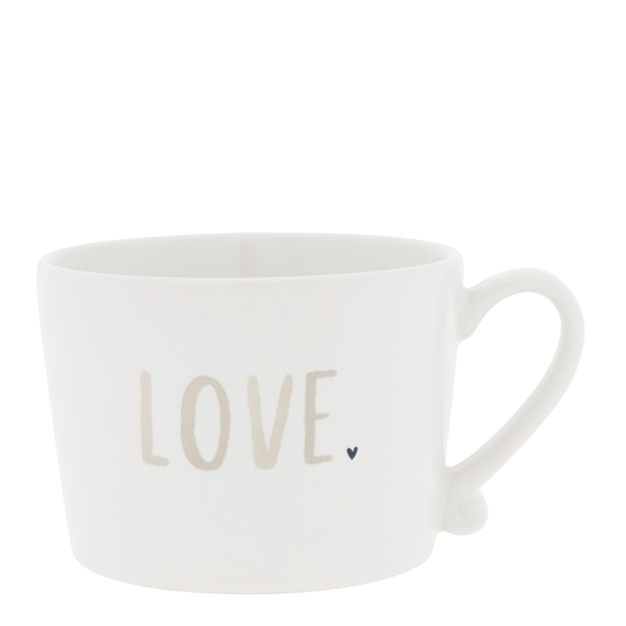 Tasse "love" gross beige - Bastion Collections