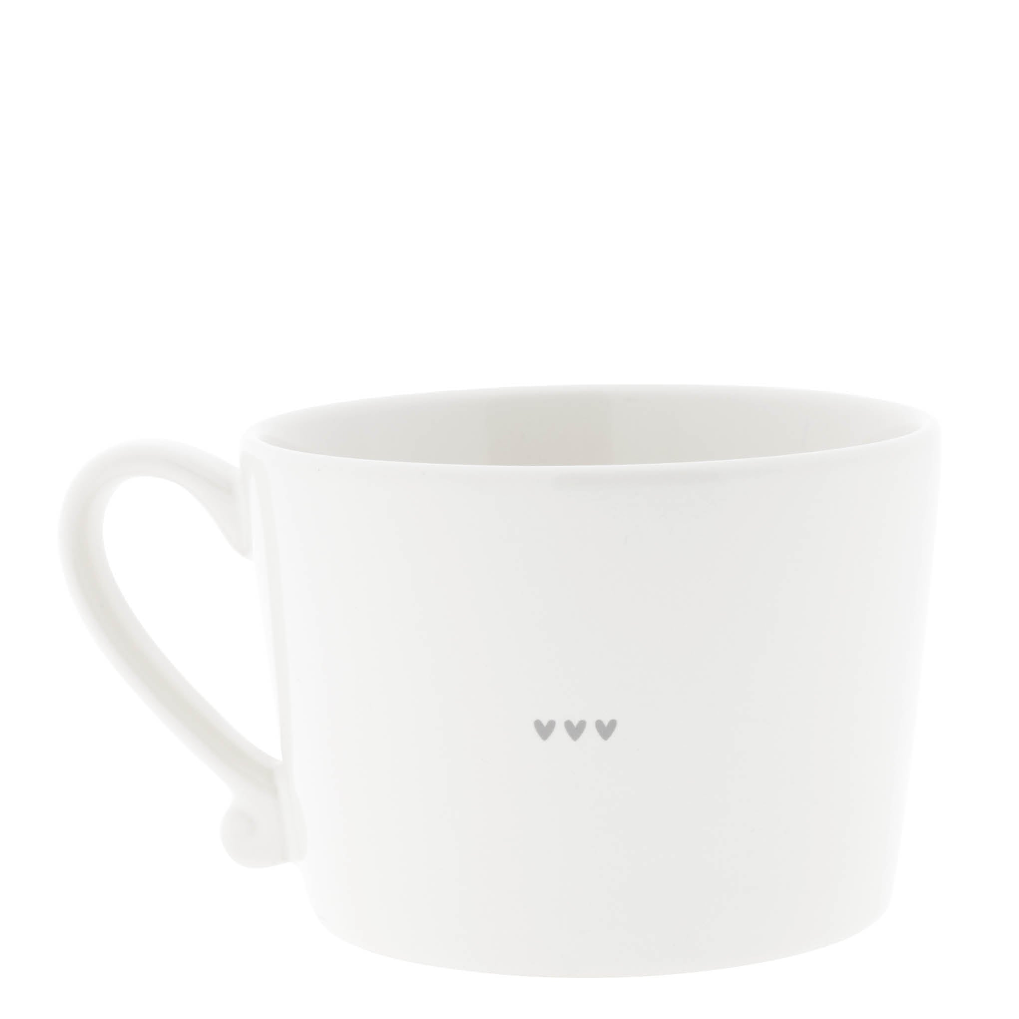 Cup "Love Today" large gray - Bastion Collections