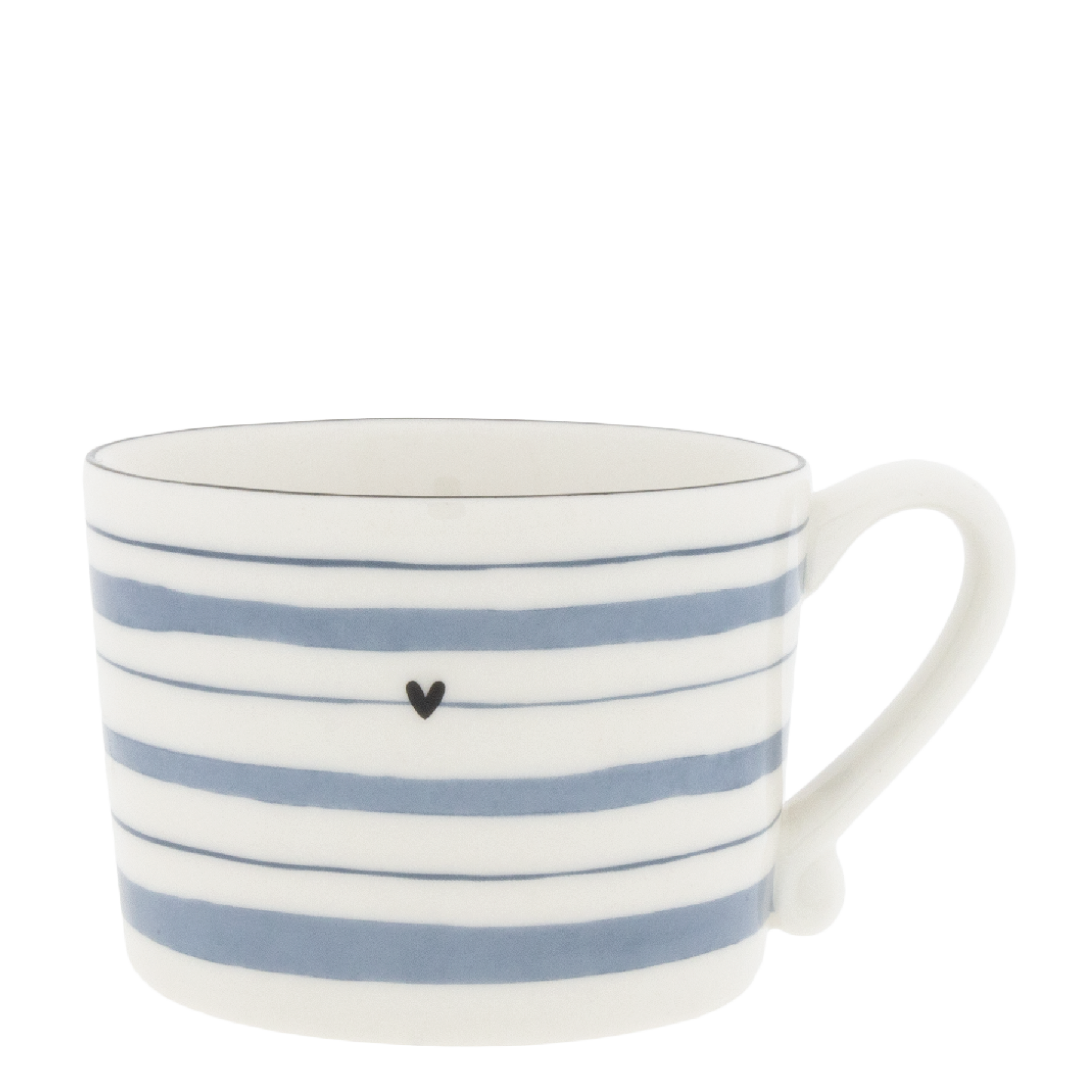 Tasse "stripes" gross iris blue - Bastion Collections