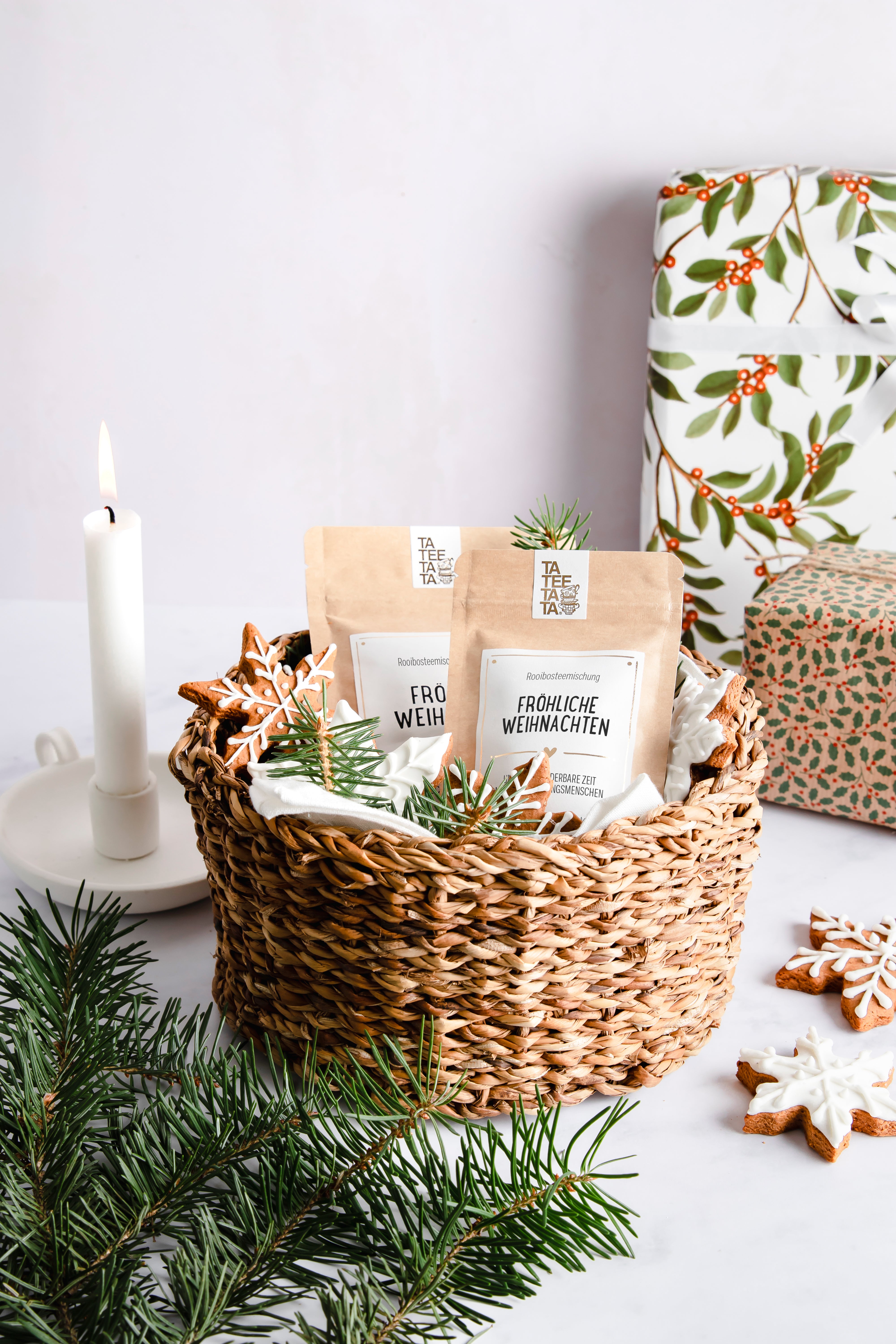 Tee "Fröhliche Weihnachten" 15g - TaTeeTaTa