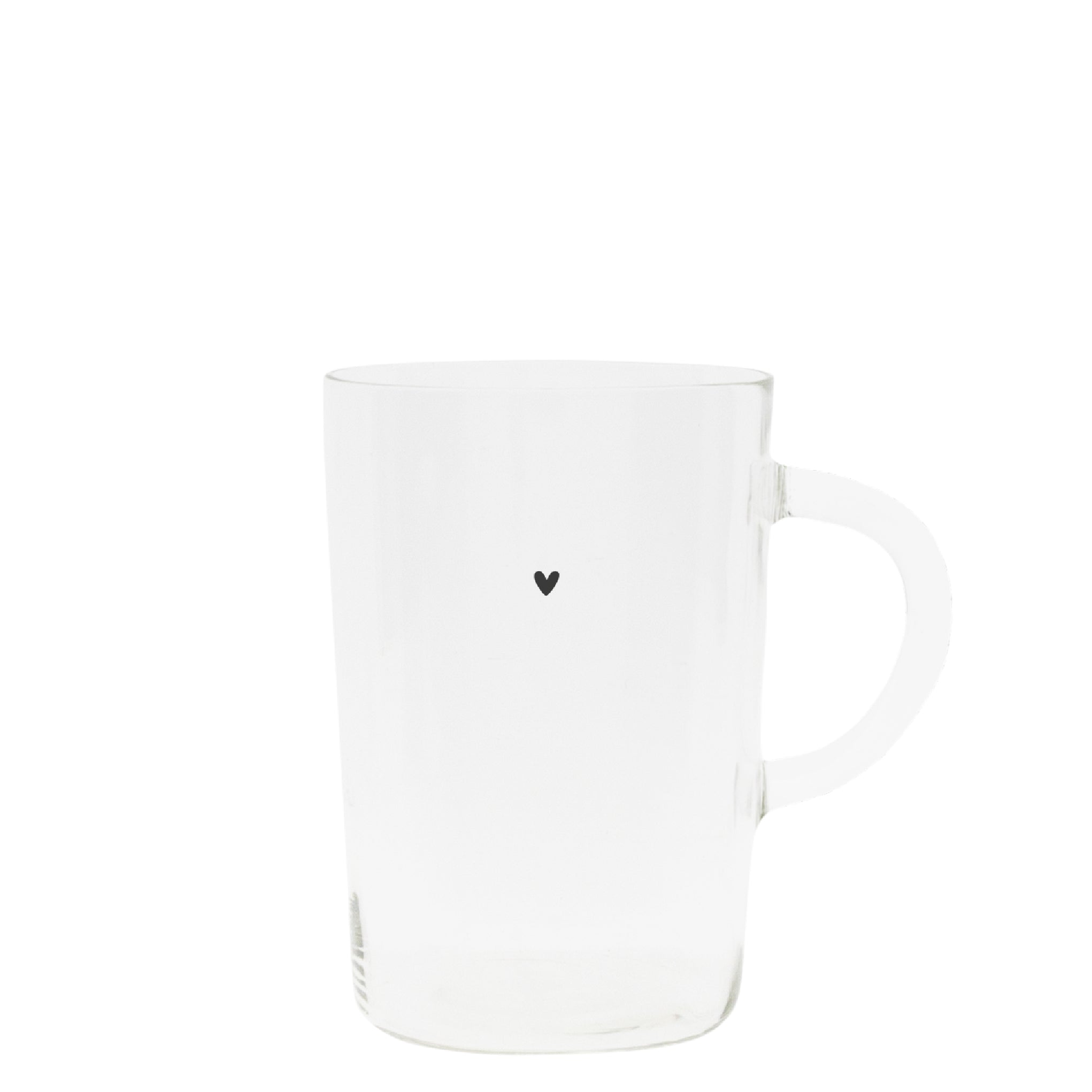 Teeglas "heart" gross - Bastion Collections