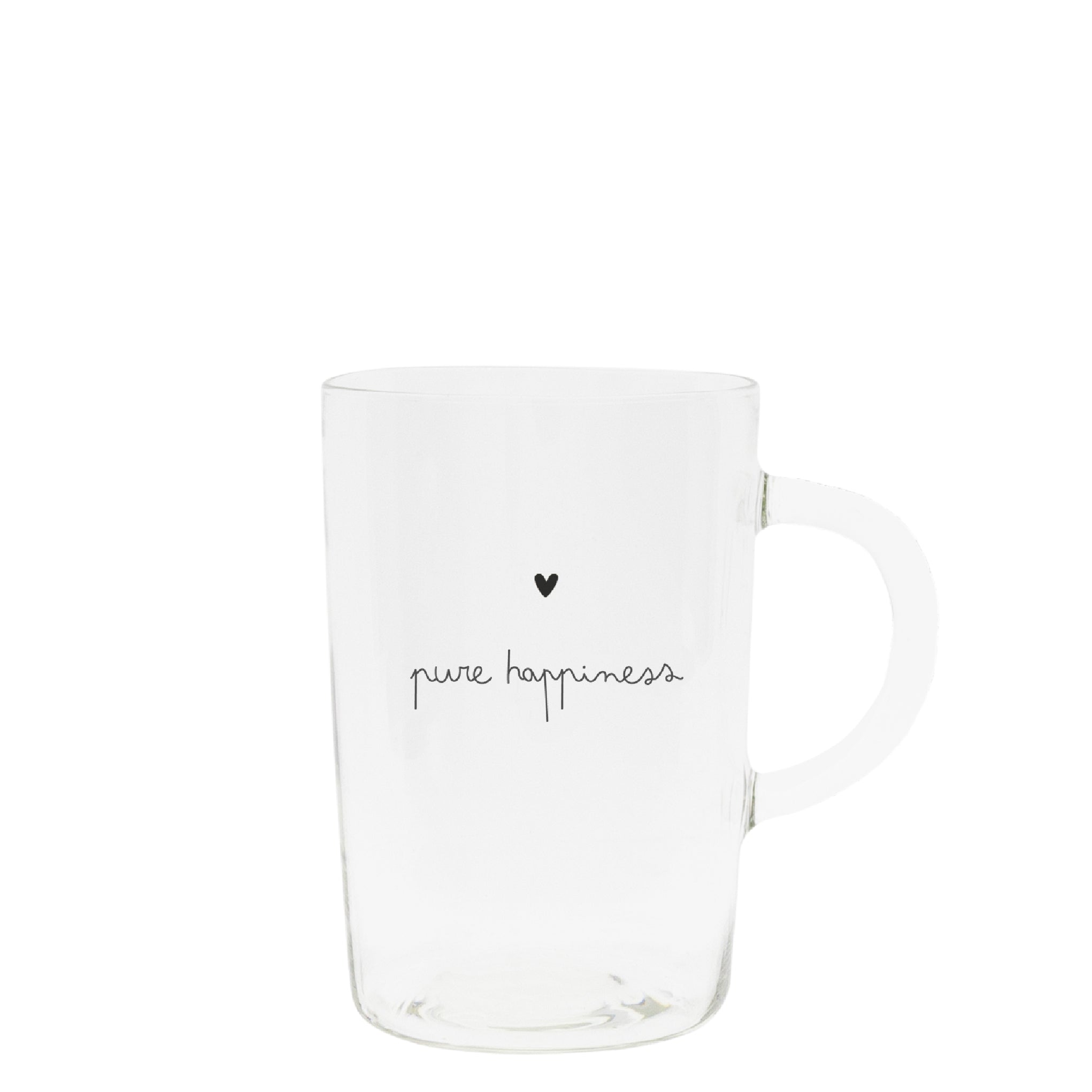 Teeglas "pure happiness" gross - Bastion Collections