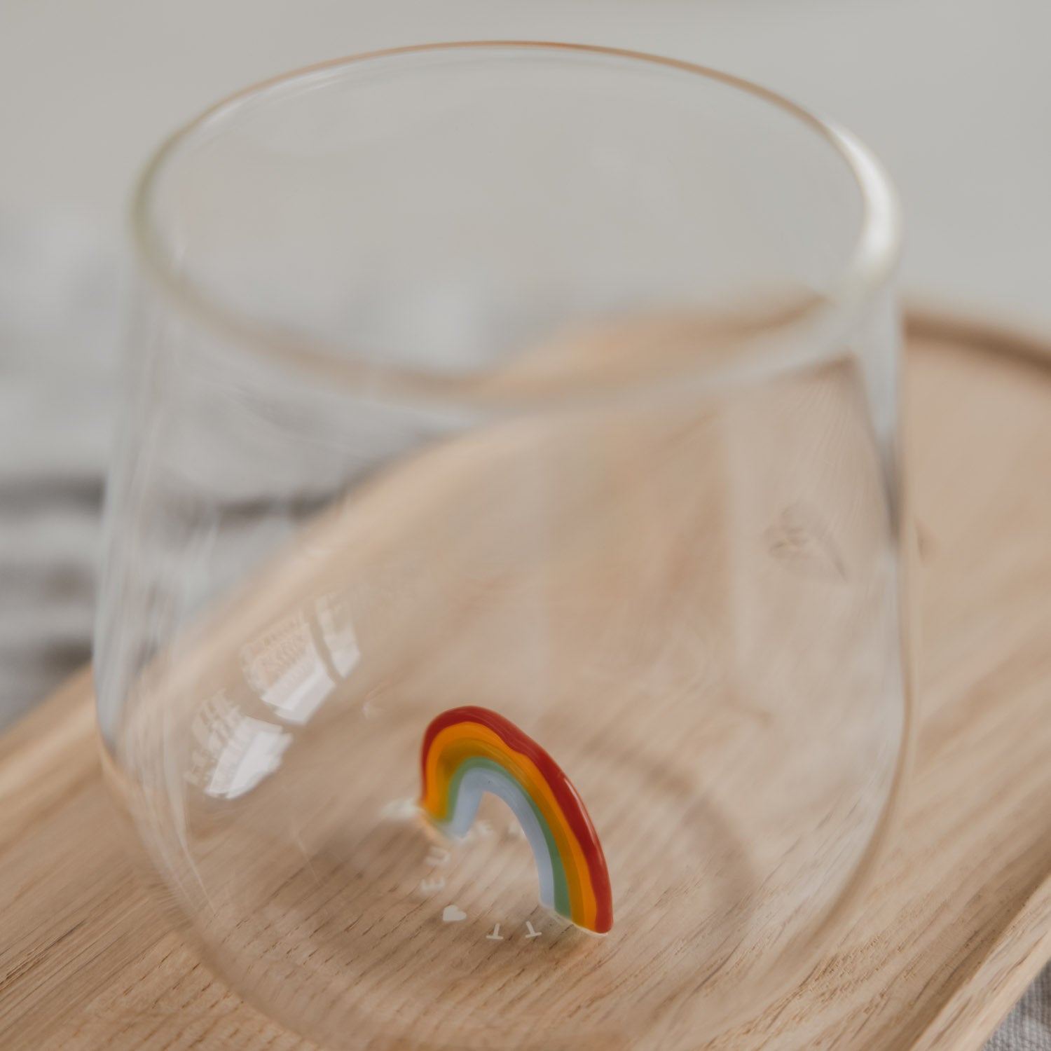 Trinkglas Regenbogenfigur - Eulenschnitt (Bild 9)