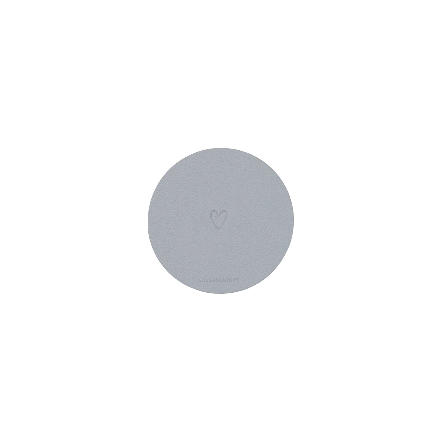 Untersetzer Herz 2er Set anthrazit/grau - Eulenschnitt
