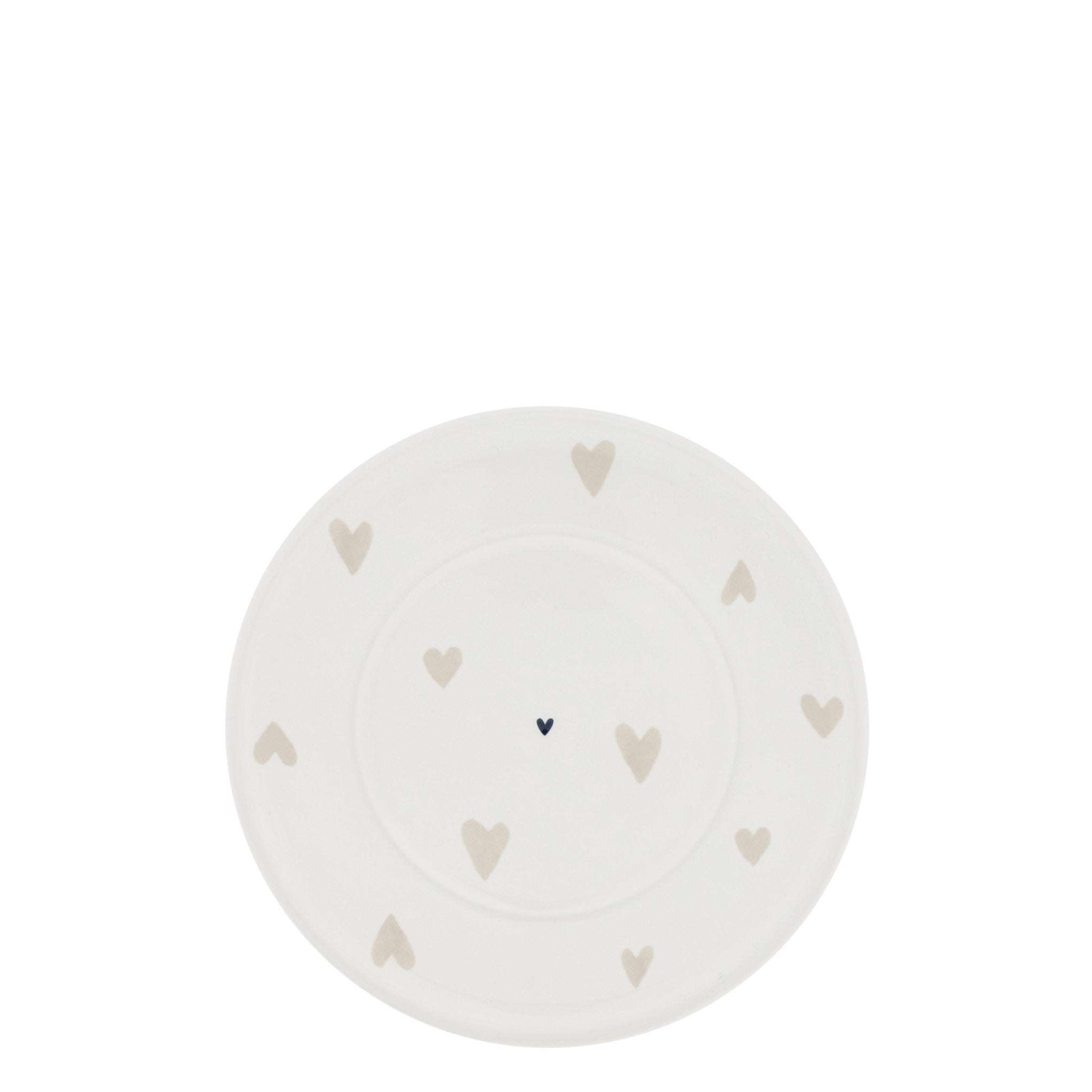 Unterteller "hearts" beige - Bastion Collections