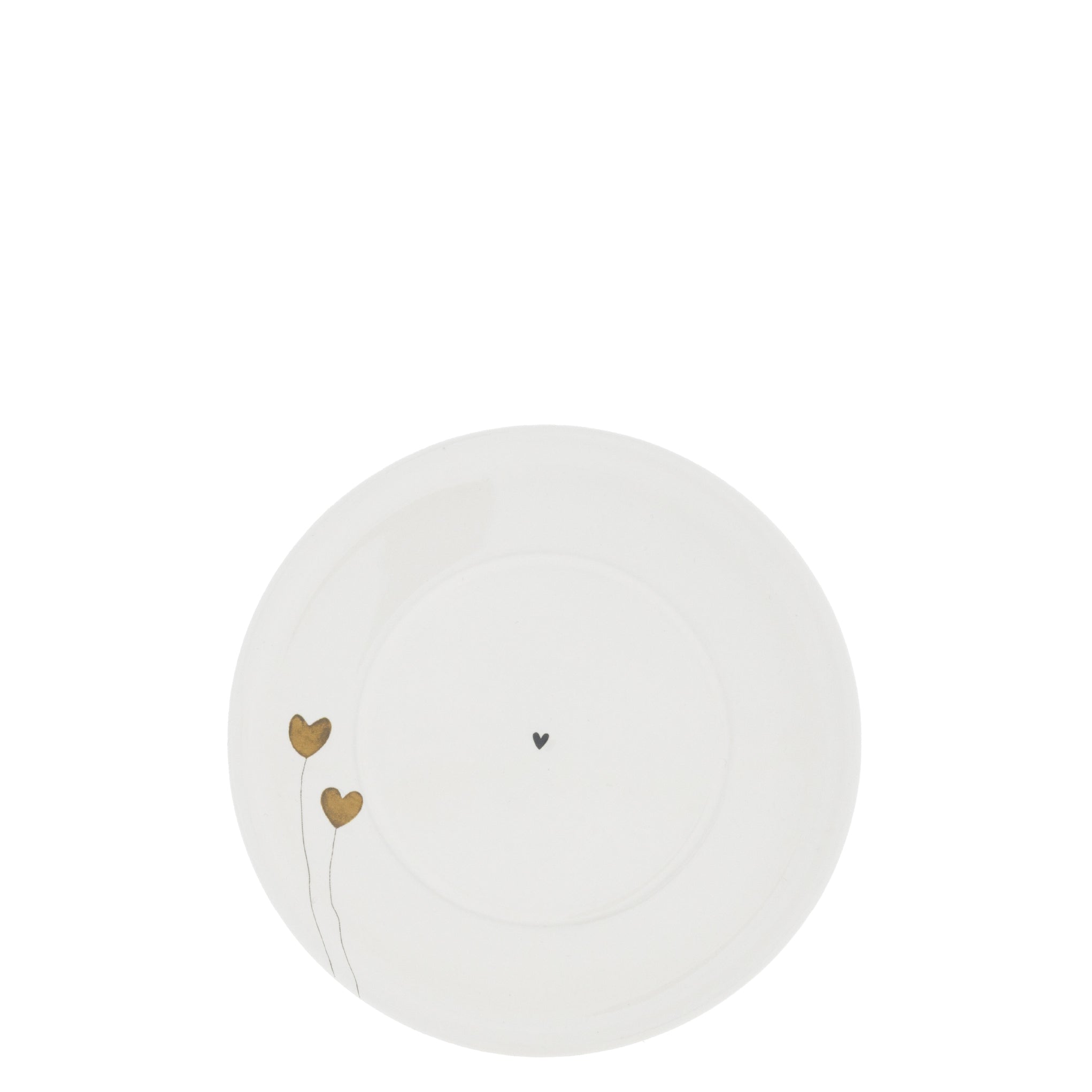Unterteller "hearts in bloom" braun - Bastion Collections