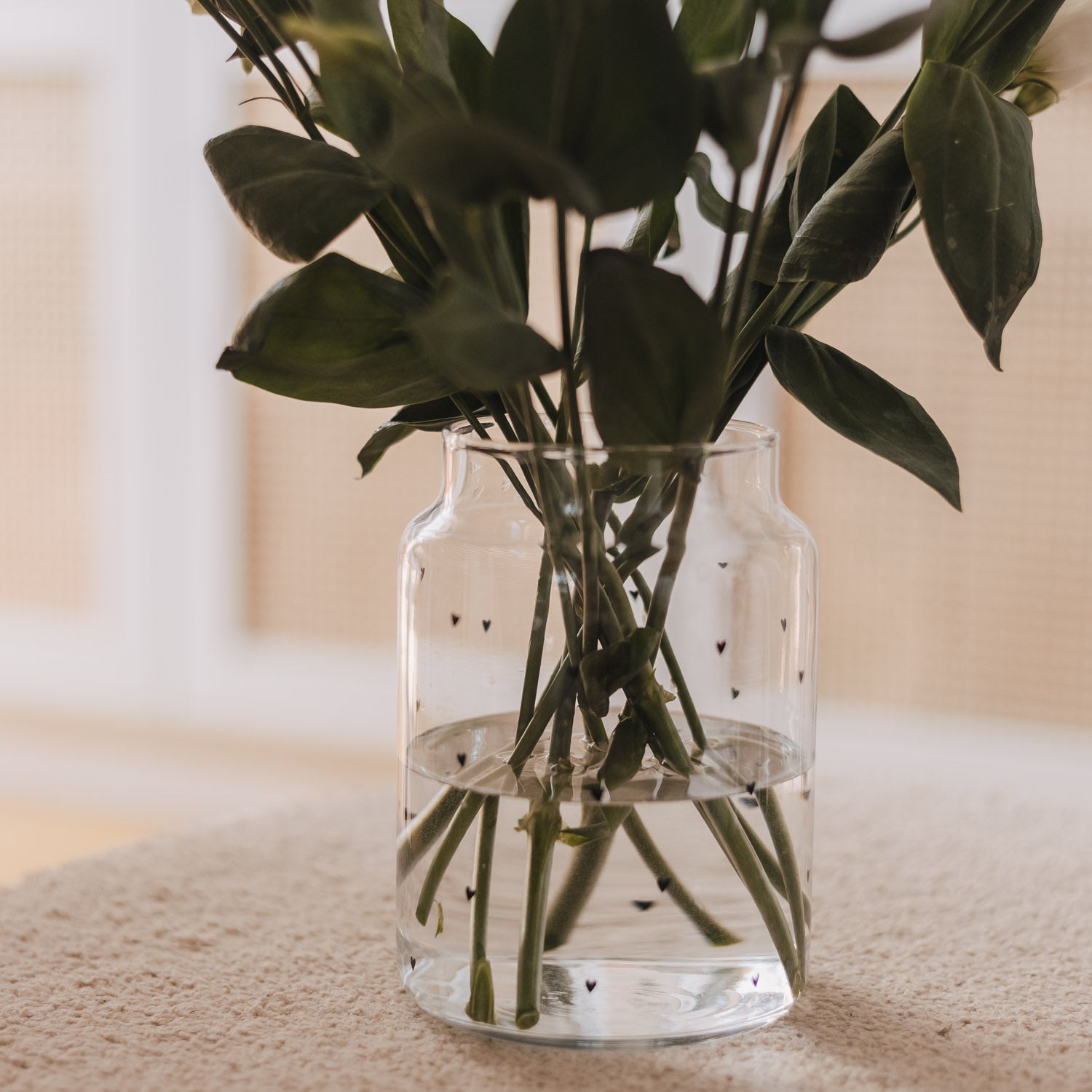 Glass vase hearts large black - Eulenschnitt (Image 11)