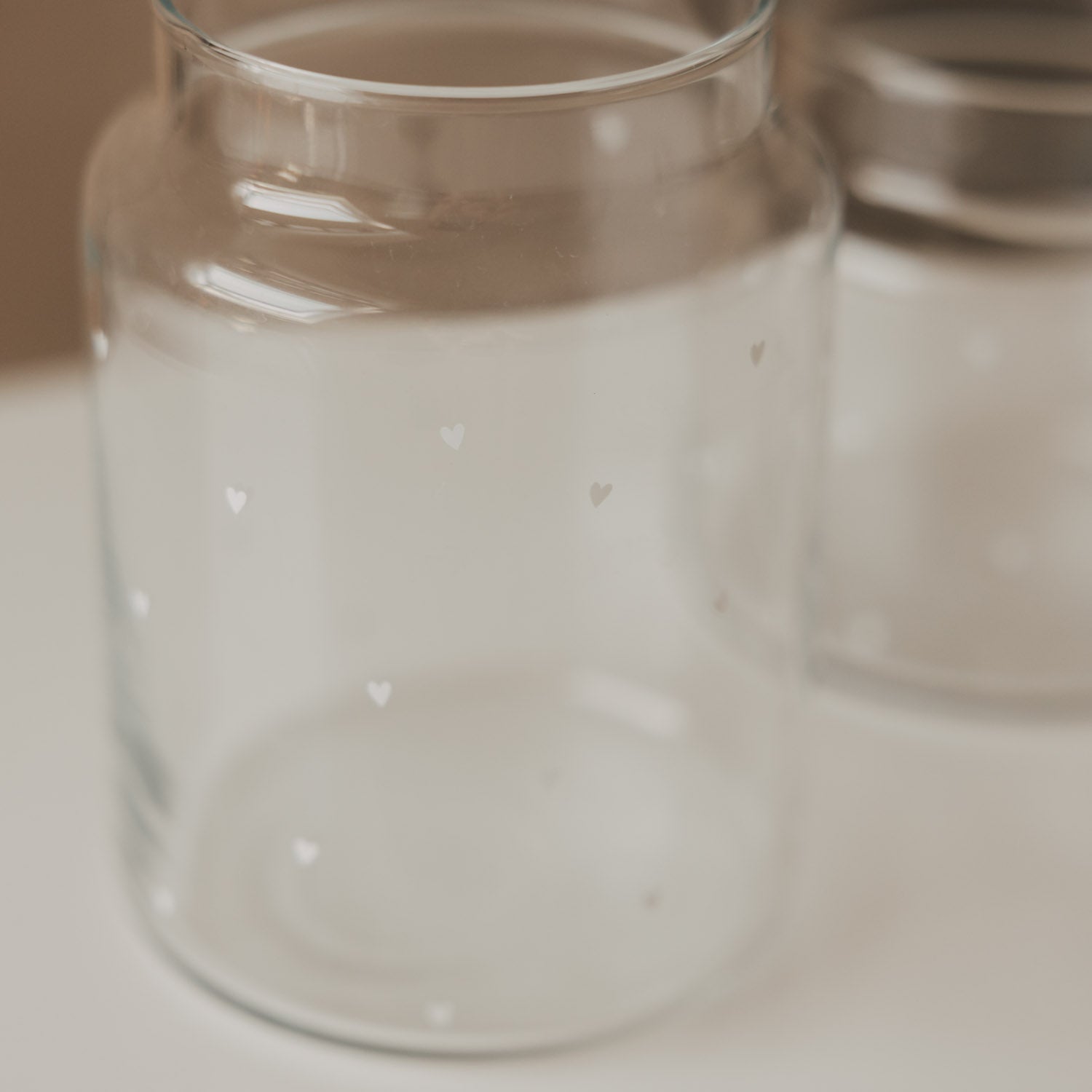 Glass vase hearts large white - Eulenschnitt (Image 8)