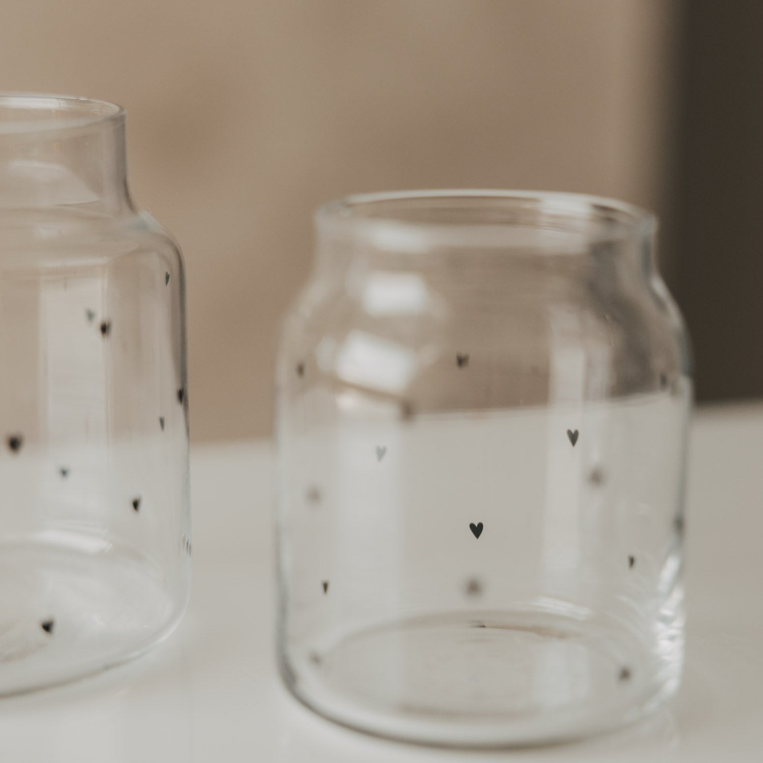 Glass vase hearts small black - Eulenschnitt (Image 8)
