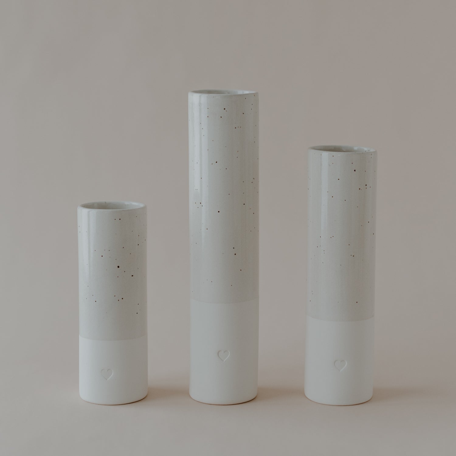 Vase Herz klein - Eulenschnitt