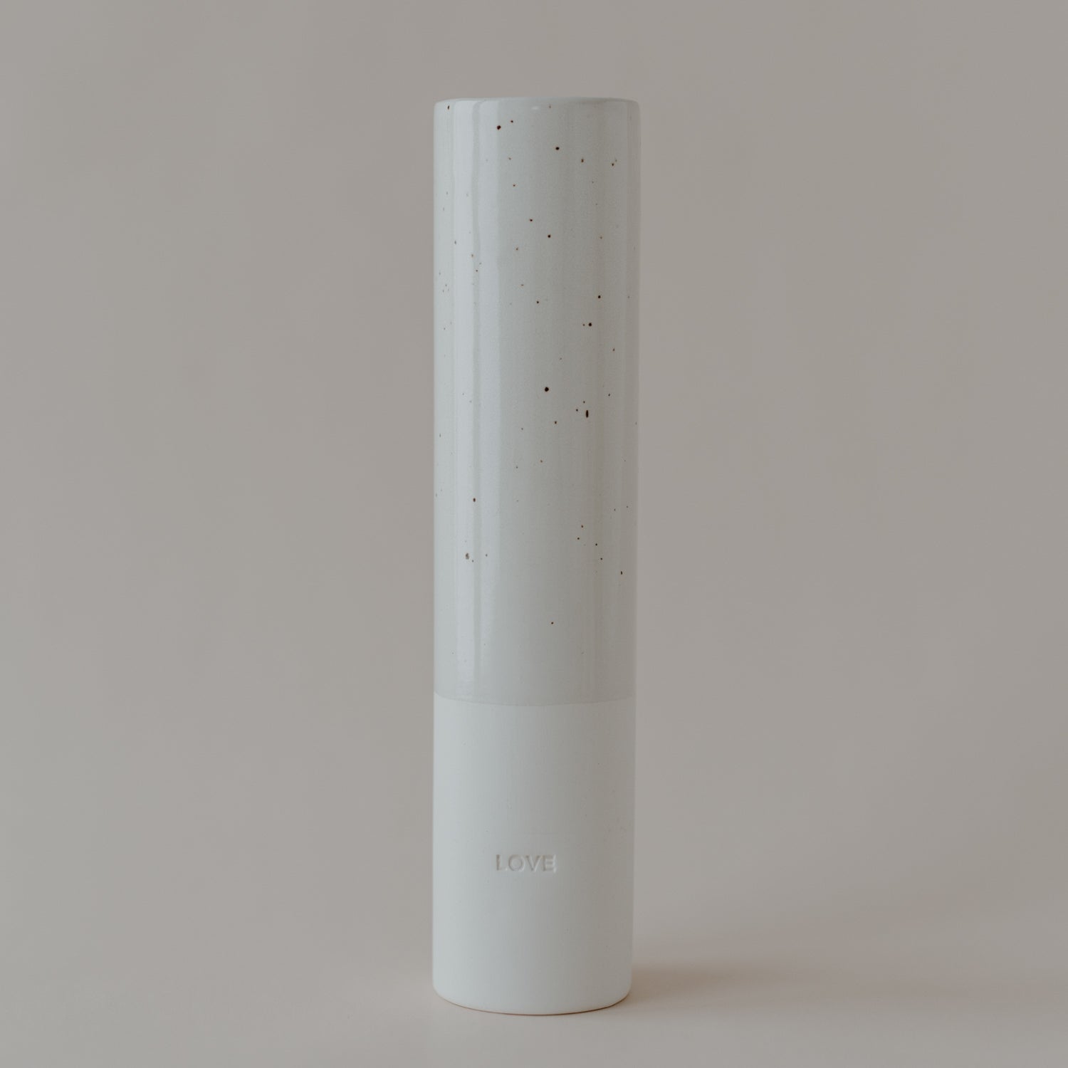 Vase "Love" gross - Eulenschnitt