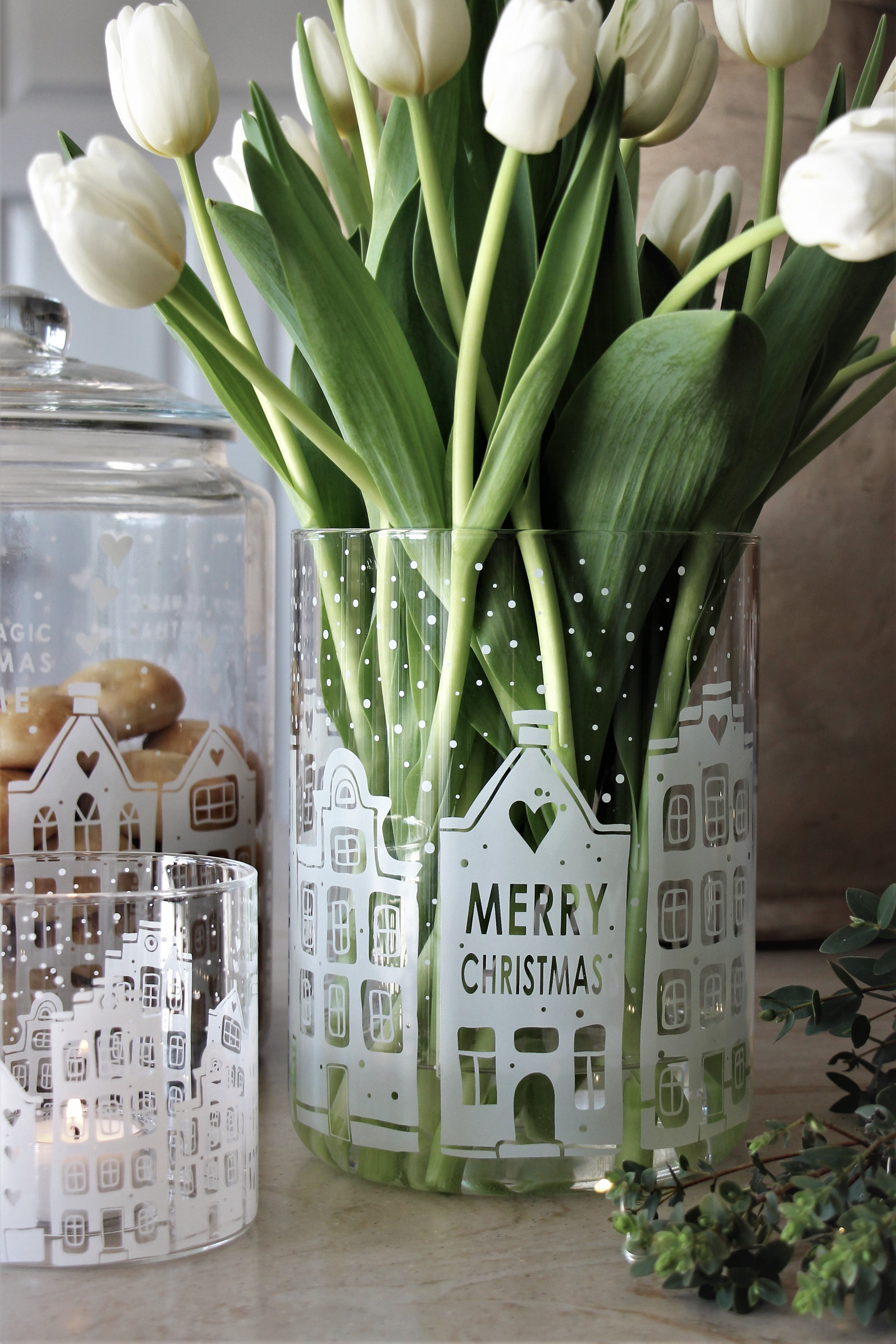 Vaso "Merry Christmas" - Majas Cottage