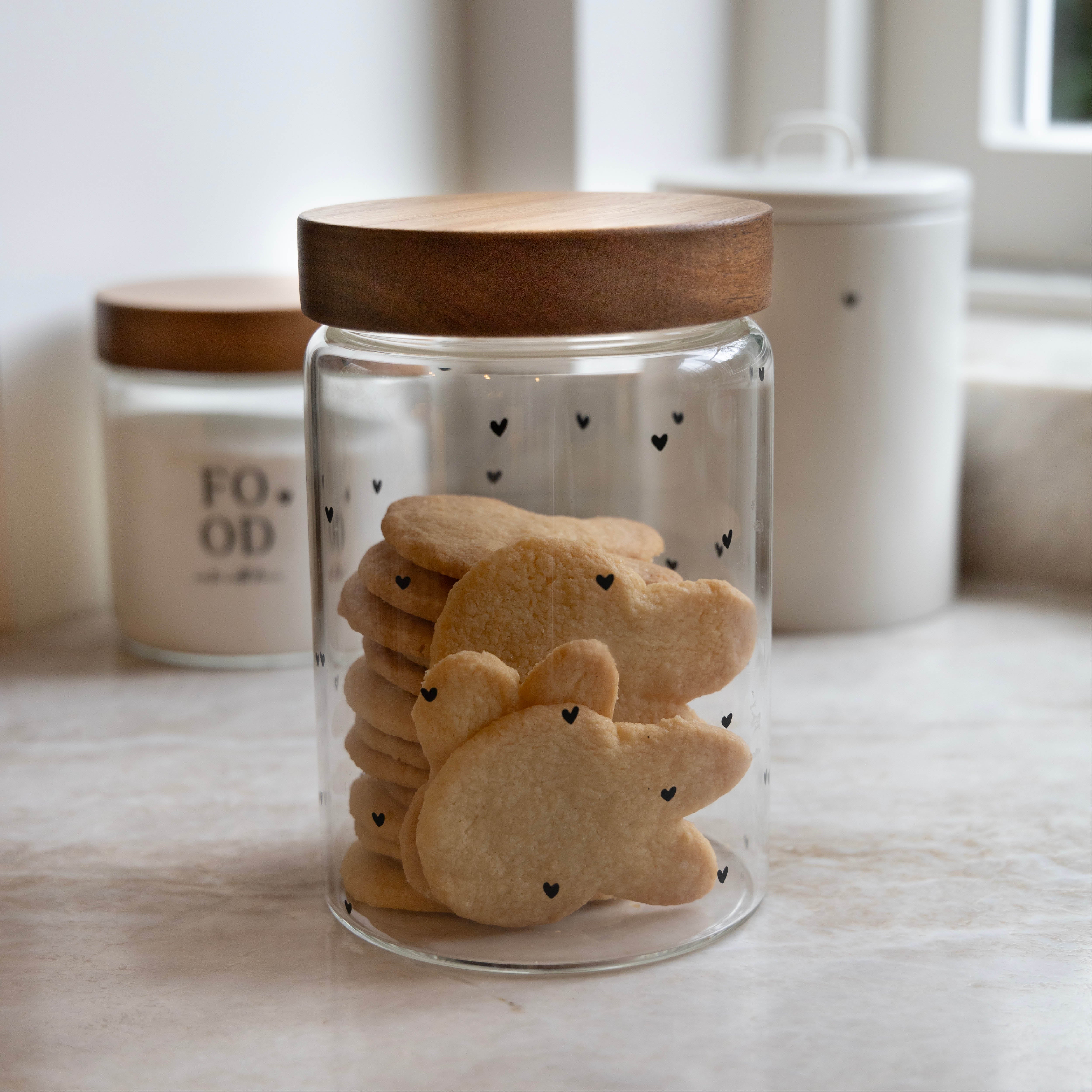 Vorratsglas "FOOD" klein - Bastion Collections