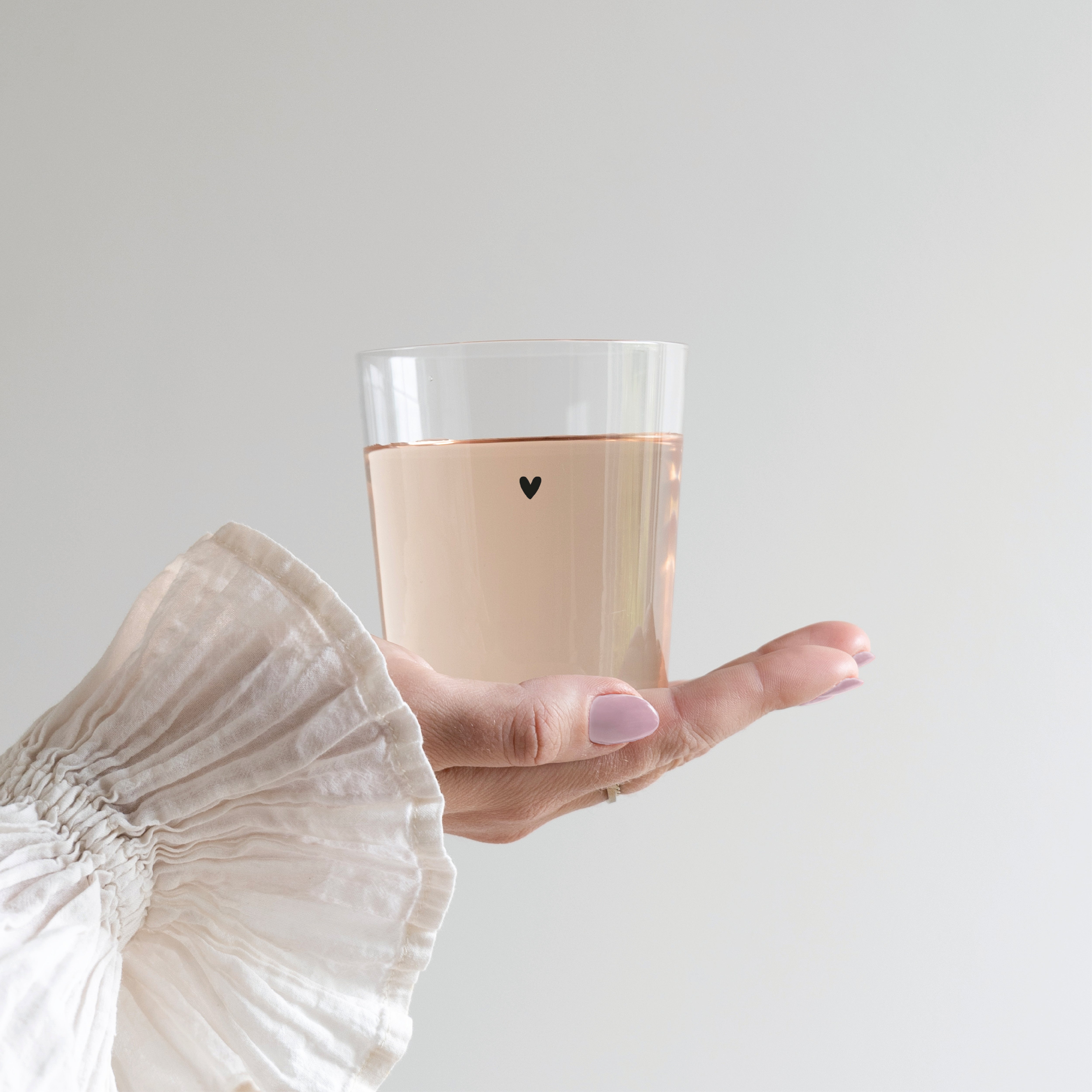 Wasserglas "heart" - Bastion Collections