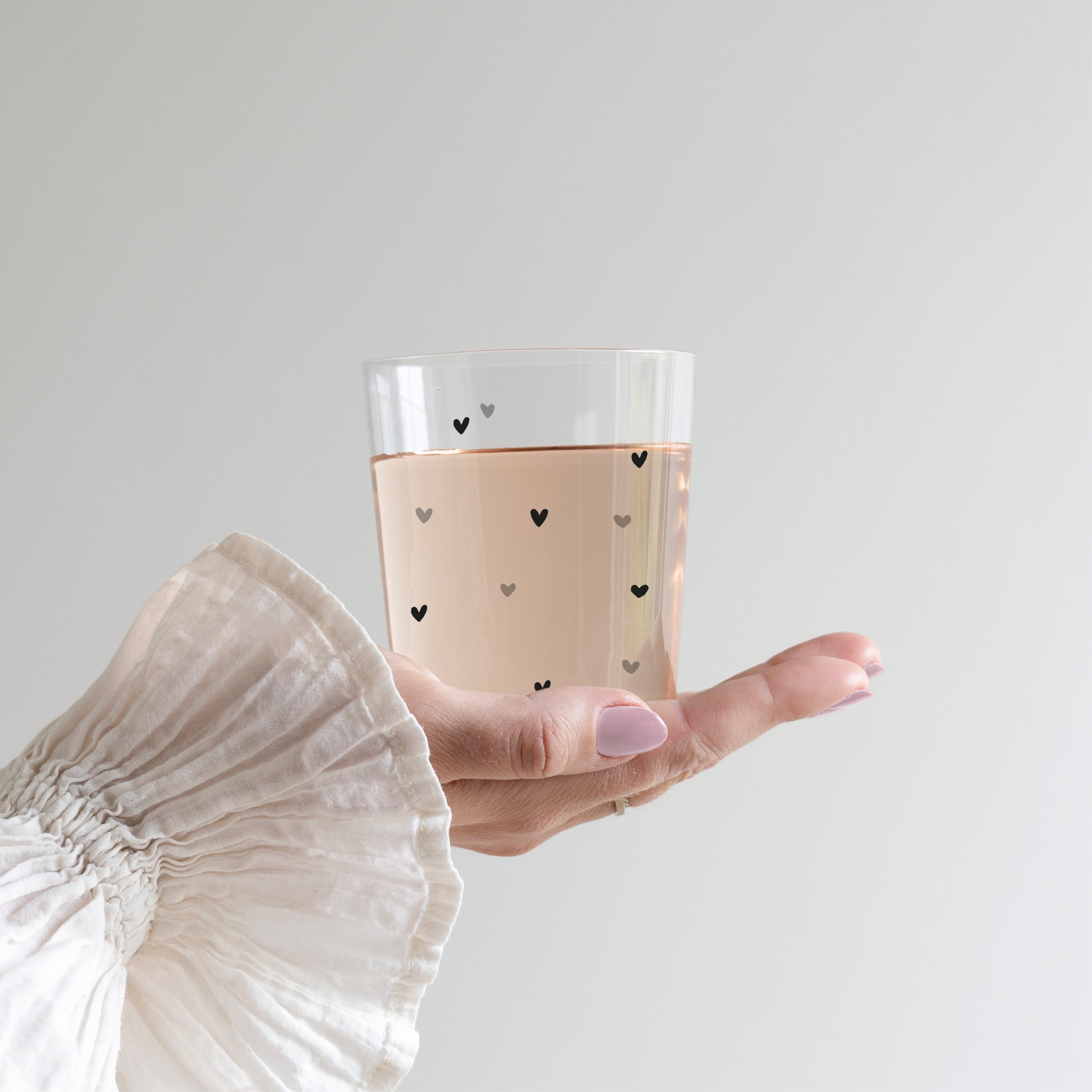 Wasserglas "hearts" - Bastion Collections