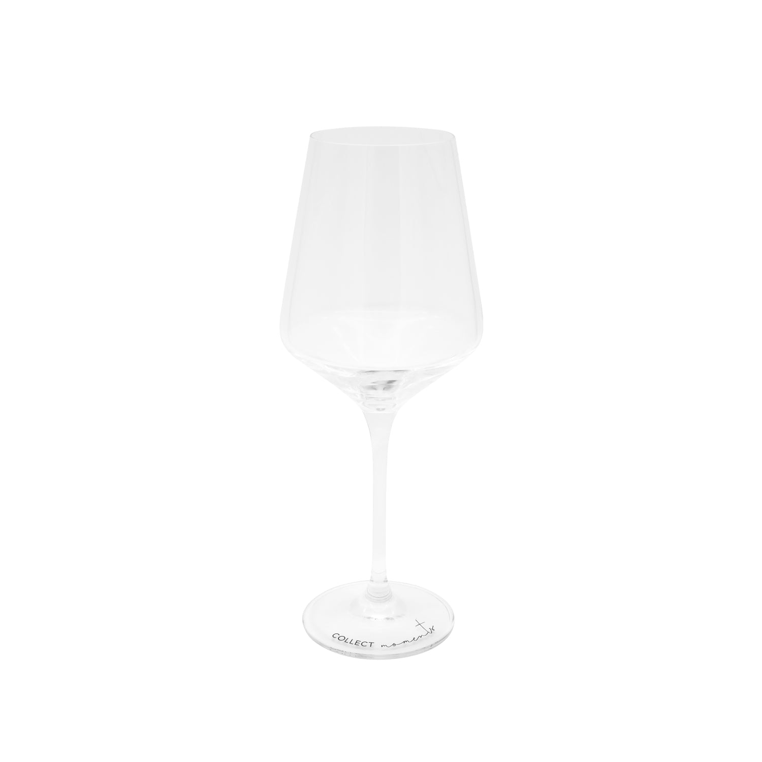 Weingläser "Collect Moments" 390ml schwarz 2er Set - Eulenschnitt