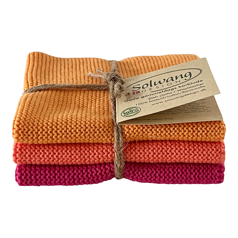 Wischtücher Frohe Farben Kombi 3er Set - Solwang Design