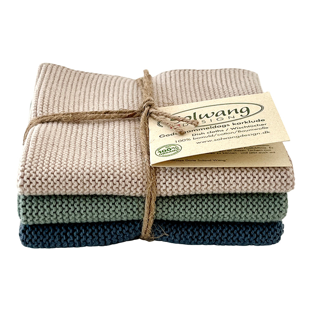 Wischtücher Nordic Breeze Kombi 3er Set - Solwang Design