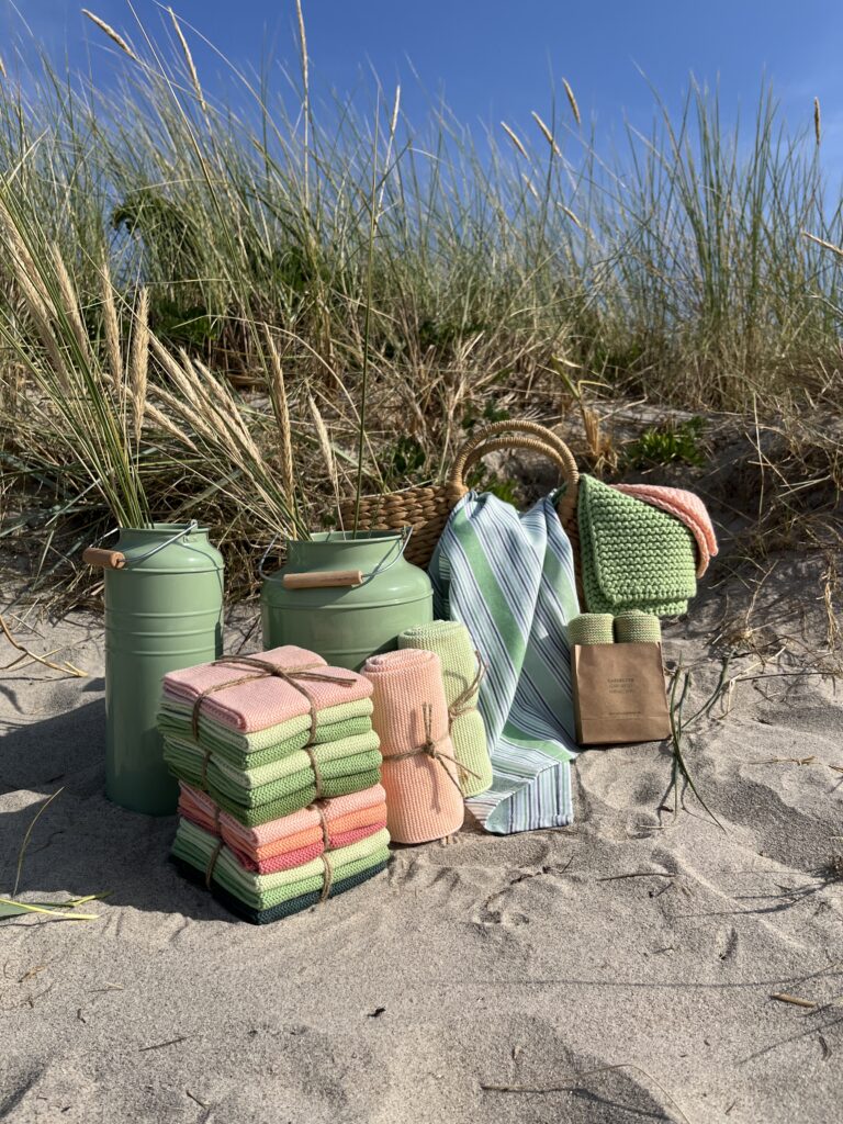 Lingettes Corail Poussiéreux Combi Set de 3 - Solwang Design