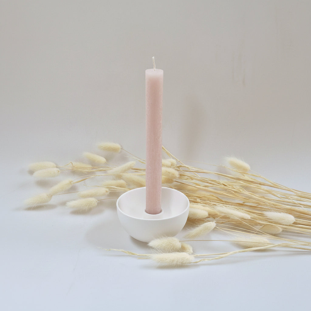 Stabkerze 20x2.2cm Zuckerwatte - Weizenkorn