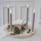Preview: Advent wreath "Advent, Advent, ein Lichtlein brennt" - Eulenschnitt - Article Picture 1