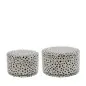 Preview: Storage container "dots" beige set of 2 - Bastion Collections - Article Picture 1