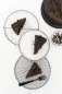 Mobile Preview: Dessert plate/breakfast plate "3 little hearts" small black - Bastion Collections - Article Picture 3