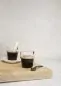 Mobile Preview: Espressoglas "dots" schwarz - Bastion Collections Artikelbild 1
