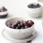 Mobile Preview: Fruit bowl "berries" black - Bastion Collections