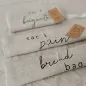 Preview: Leinenbeutel mit Schriftzug "sac à pain" - Eulenschnitt Artikelbild 9
