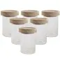 Preview: Mini storage jars blank 9cm set of 6 - Eulenschnitt - Article Picture 2